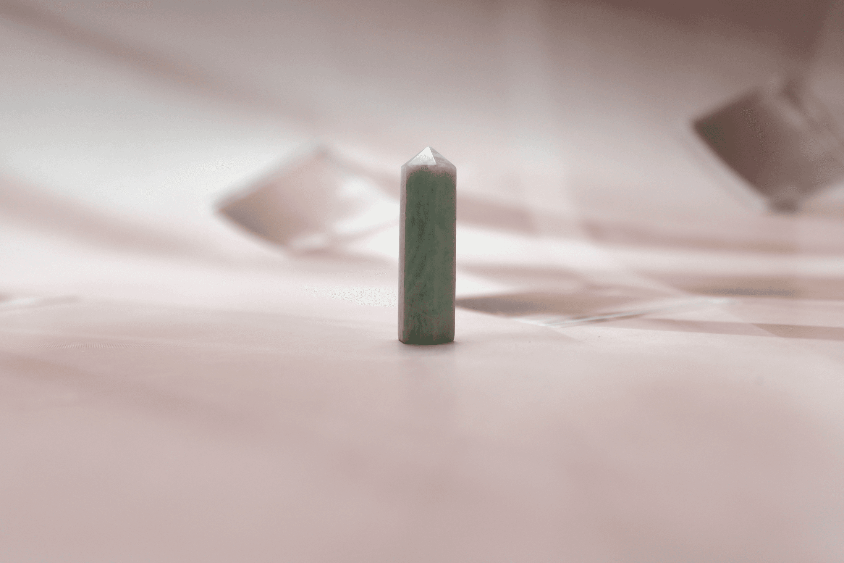 1" Amazonite Mini Pencil Point Tower - Image 1