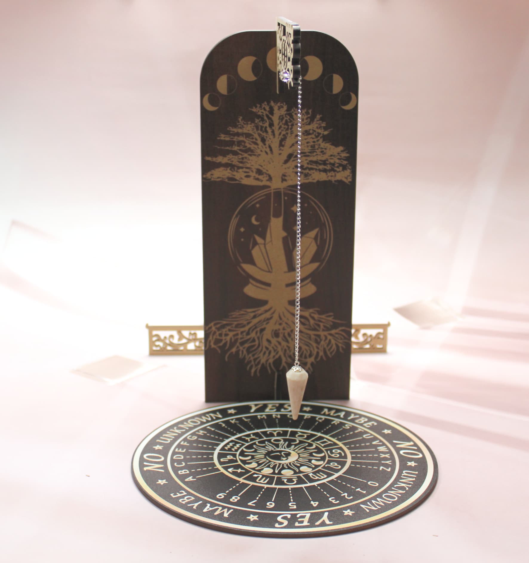 Cosmic Tapestry Talking Board with Pendulum