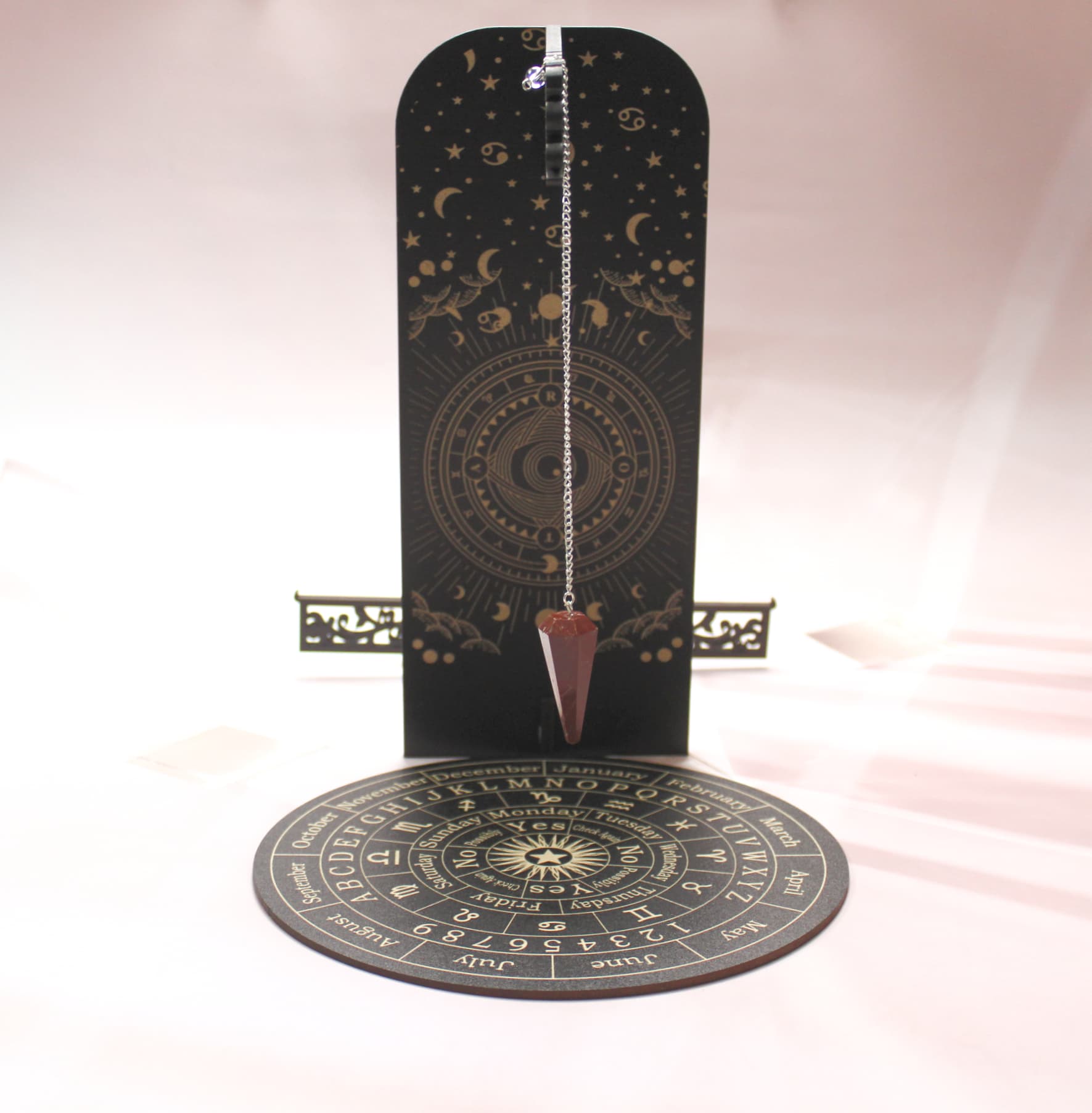 Moon Phase Talking Board with Pendulum