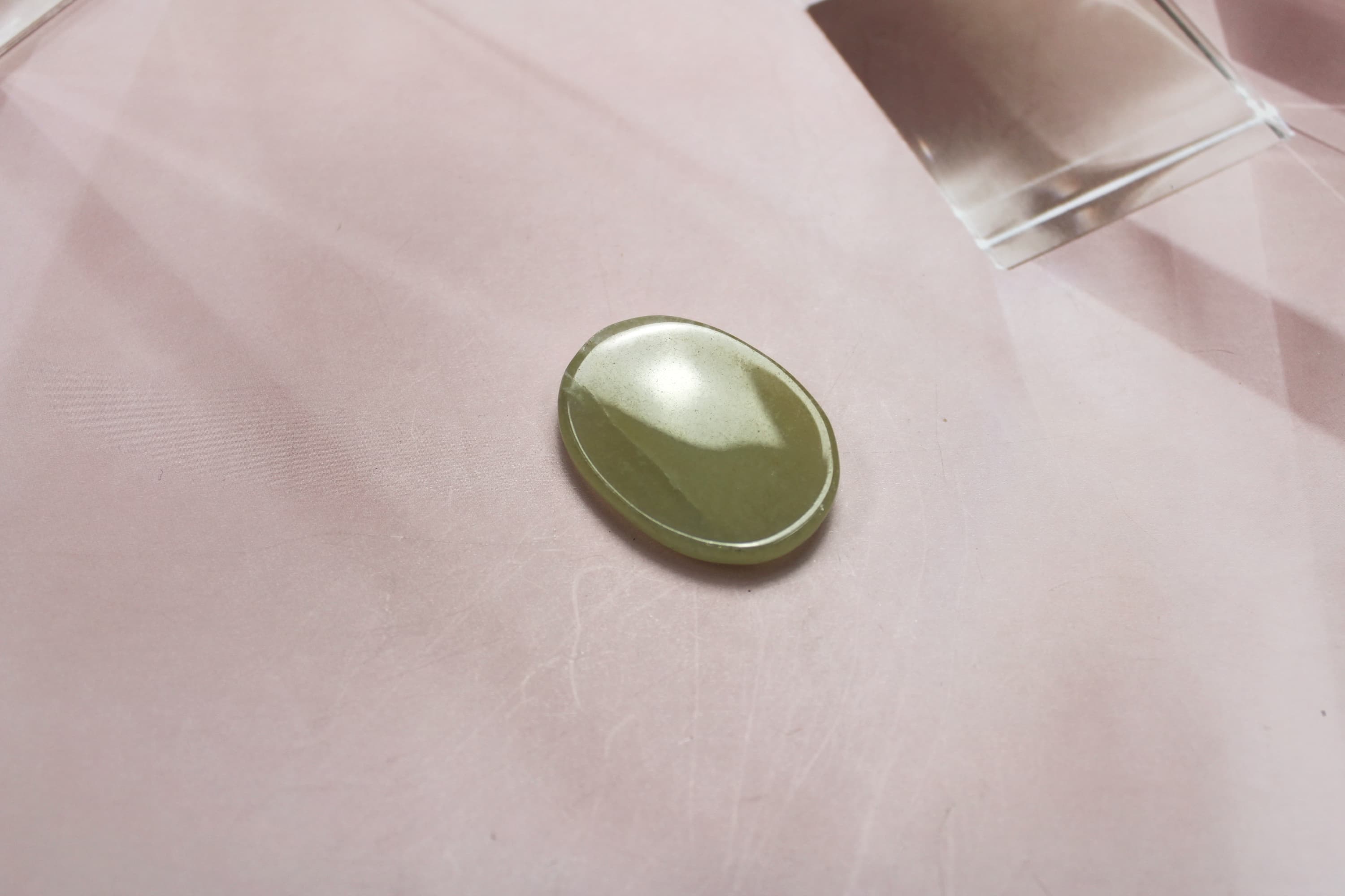 Green Aventurine Worry Stone - Image 1