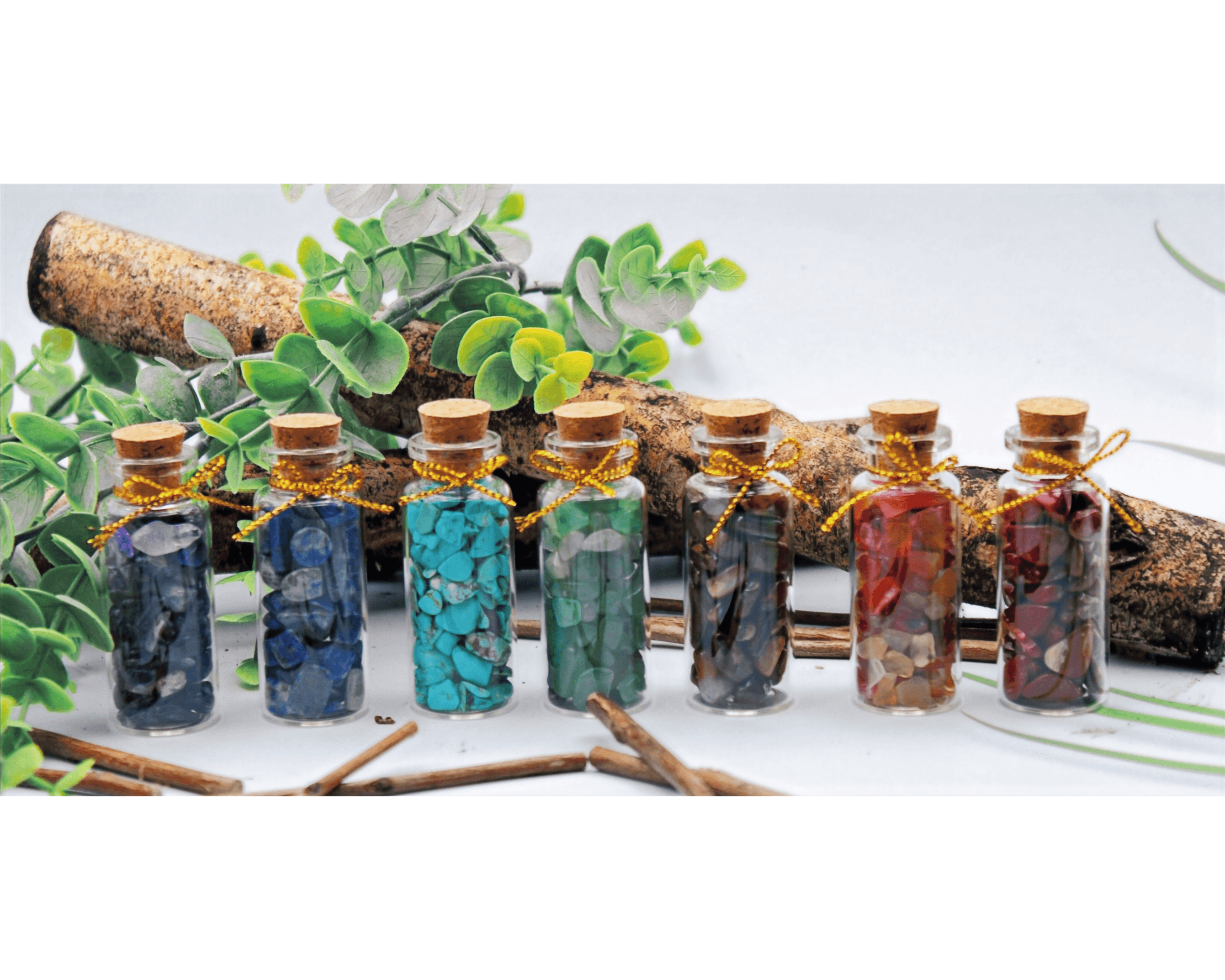 7 Chakra Wishing Crystal Chip Crystal Set - Image 1