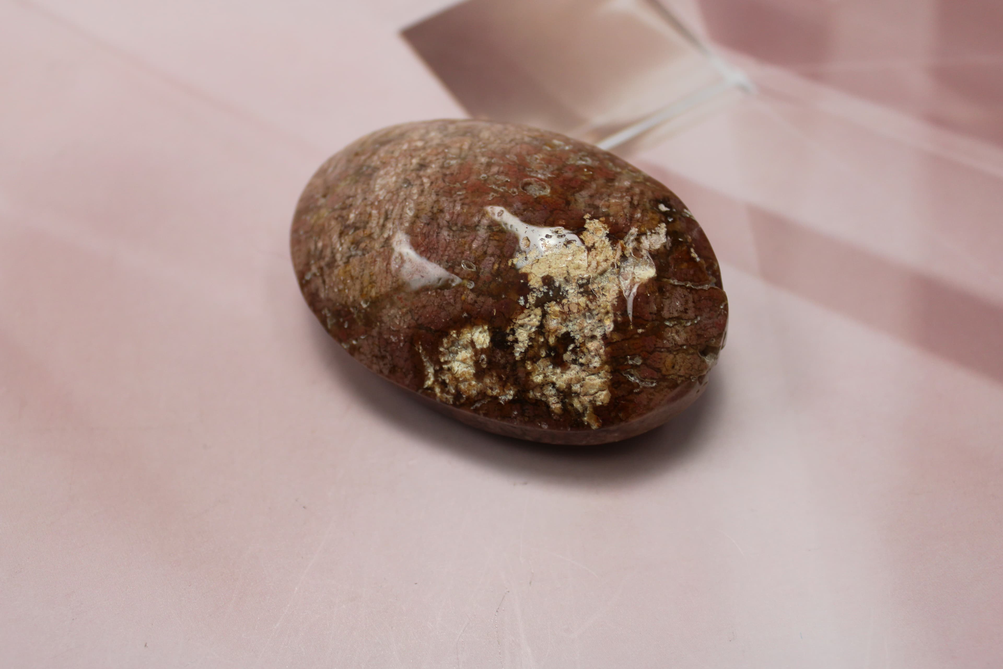 Brecciated Jasper Palm Stone