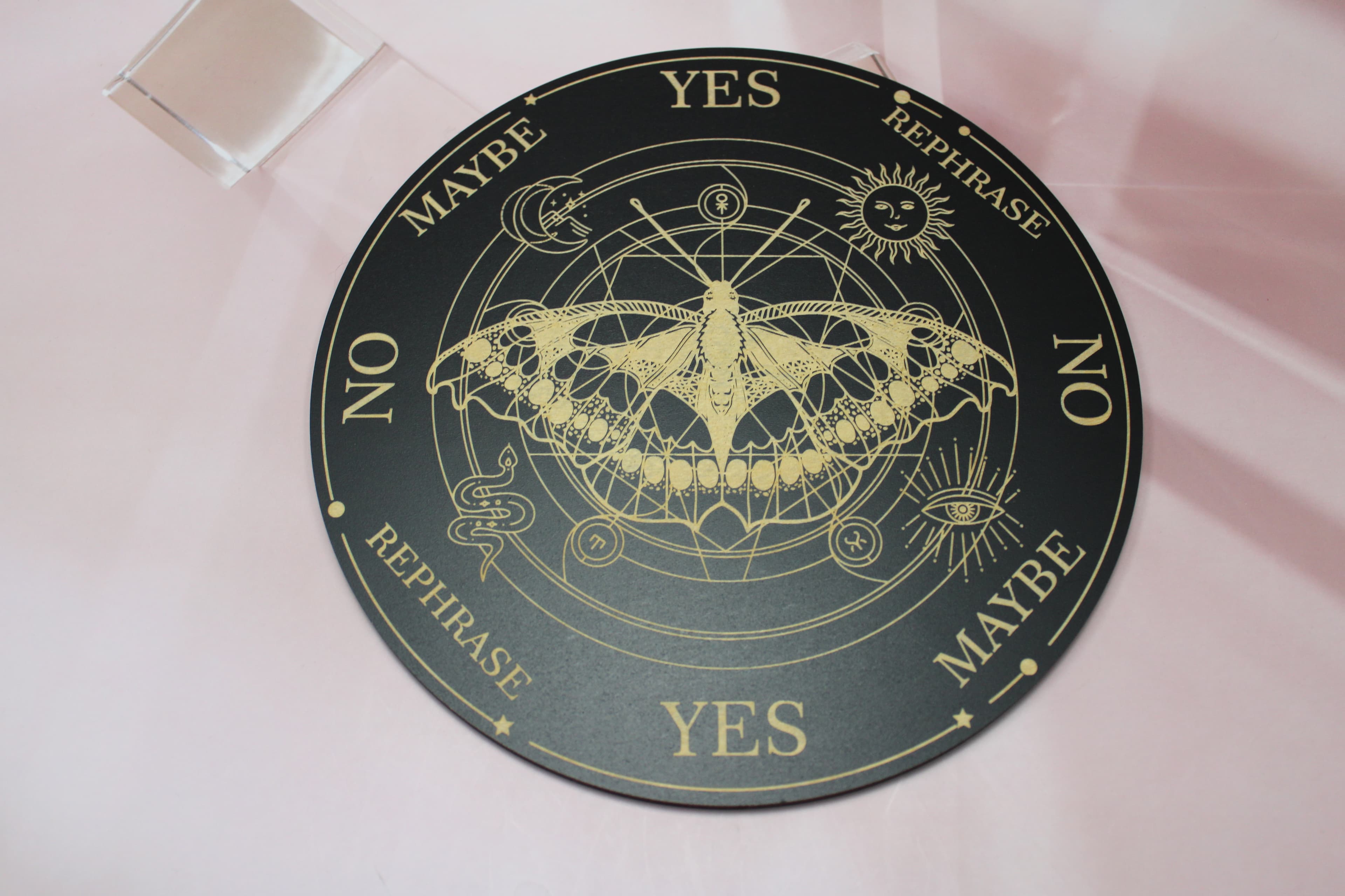 Large Luna Moth Talking Board - Image 1