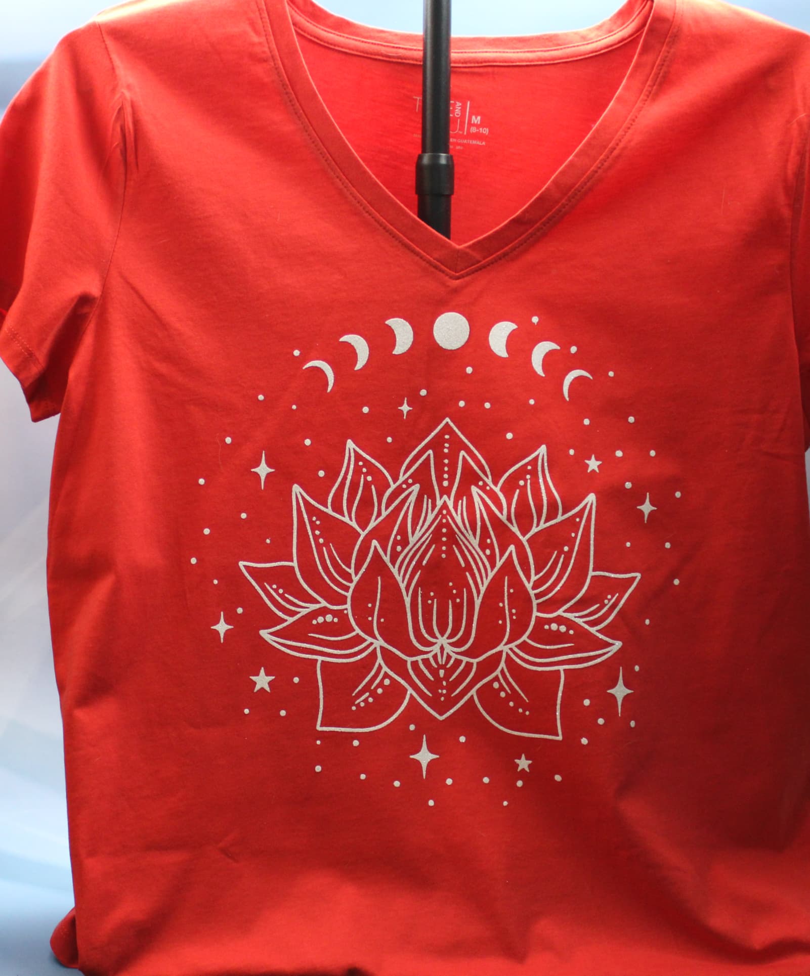 Lotus Moon Phase T-Shirt - Image 1