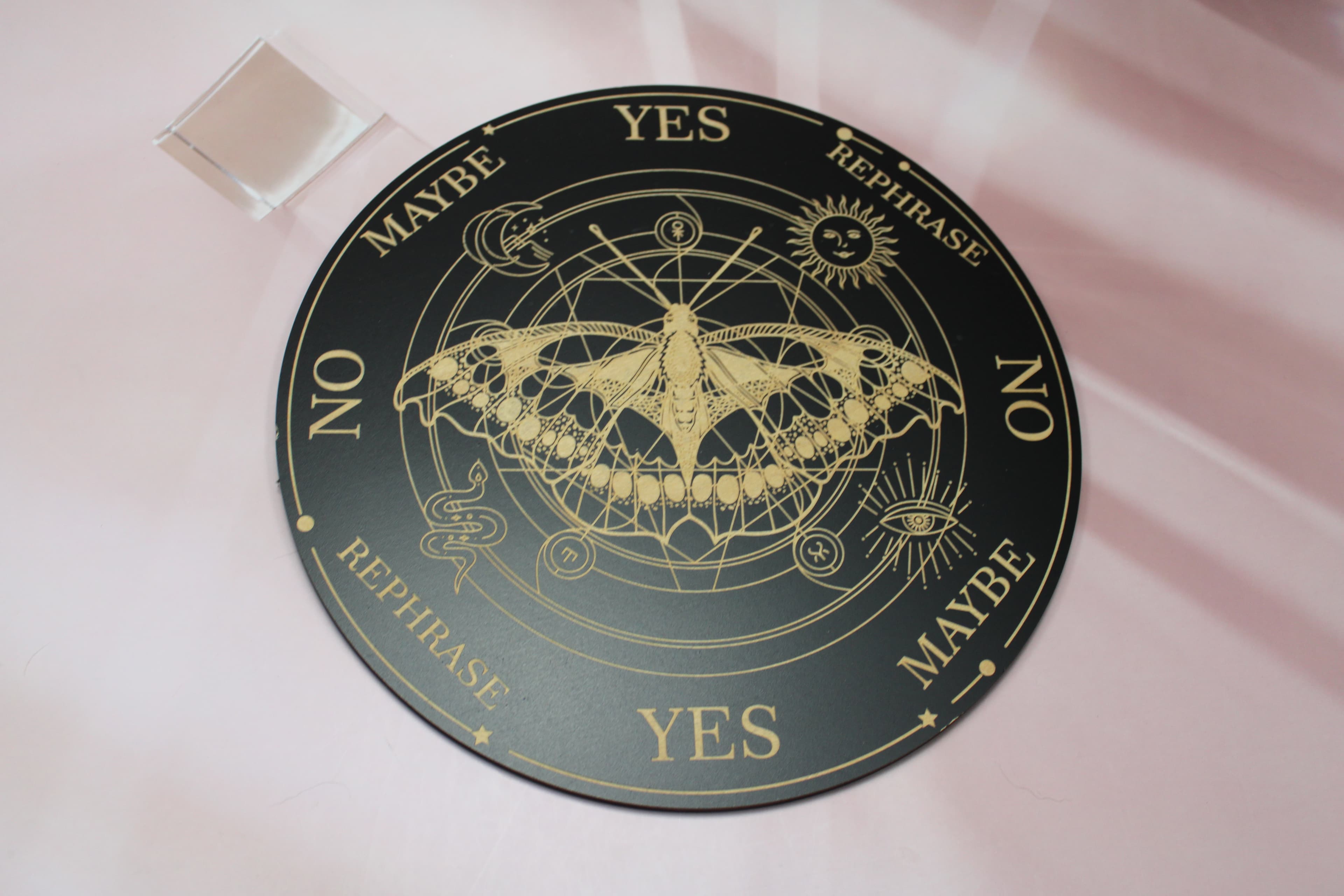 Medium Sized Luna Moth Talking board