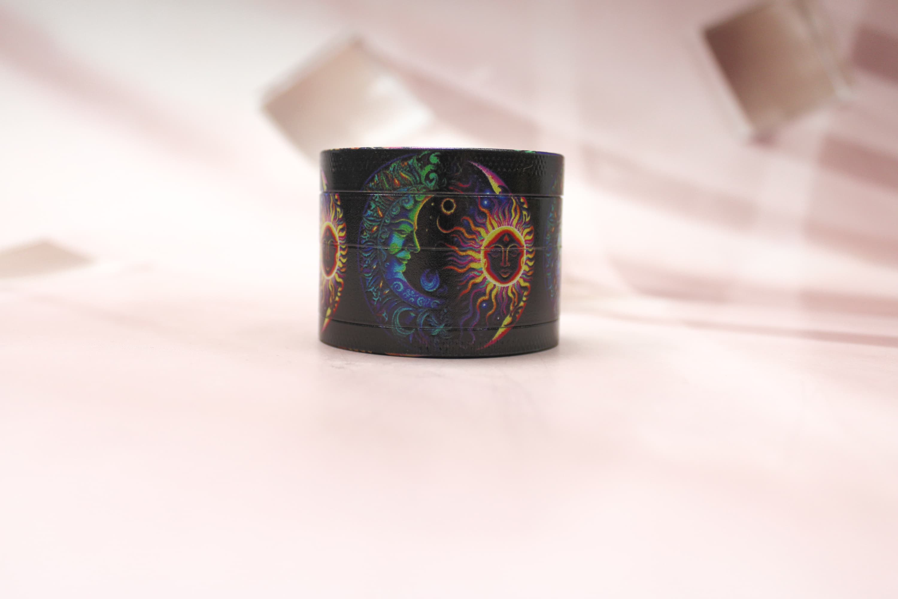 Sun and Moon Natural Herb Grinder - Image 1