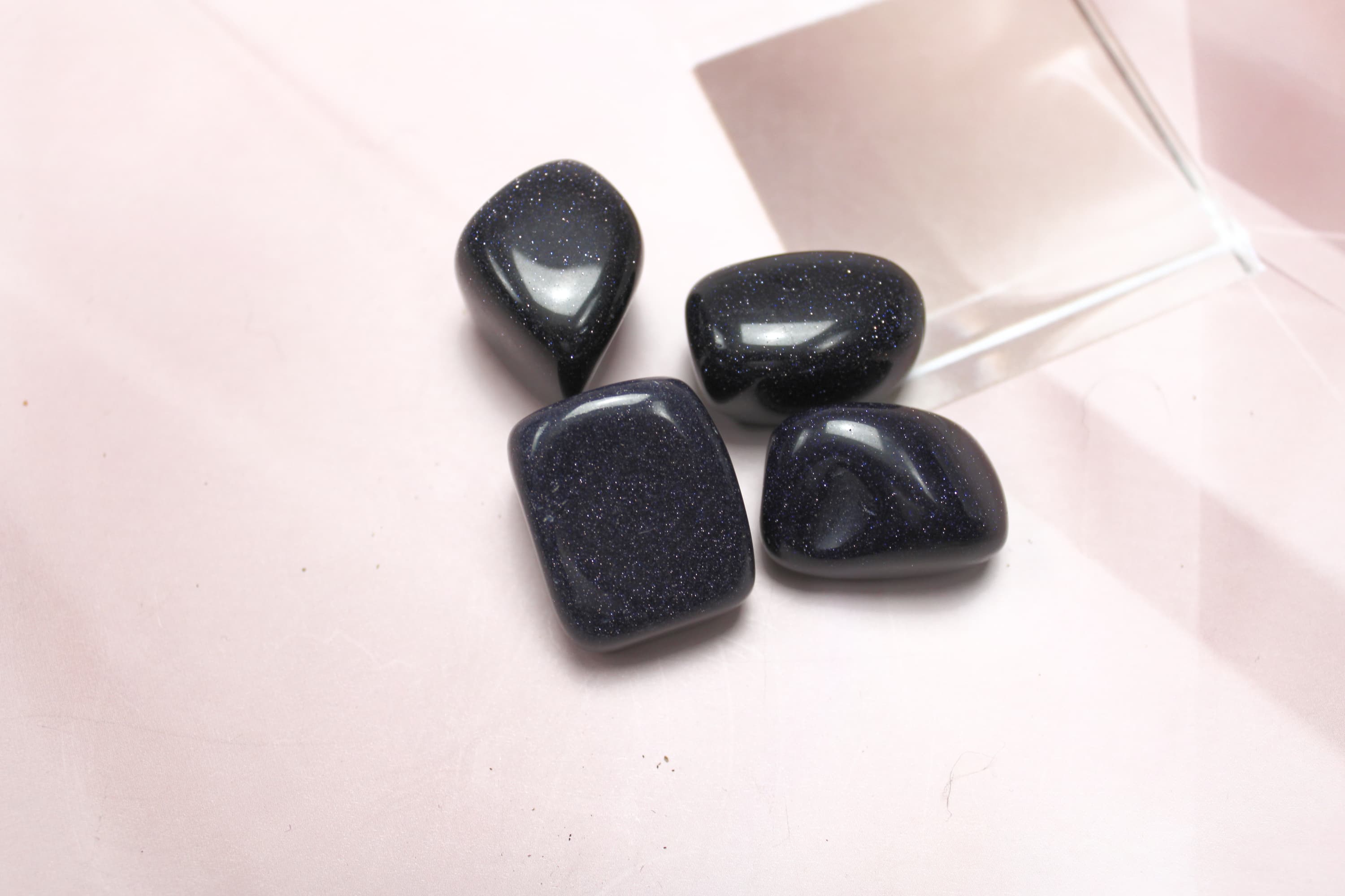 Blue Goldstone Tumbles - Image 1