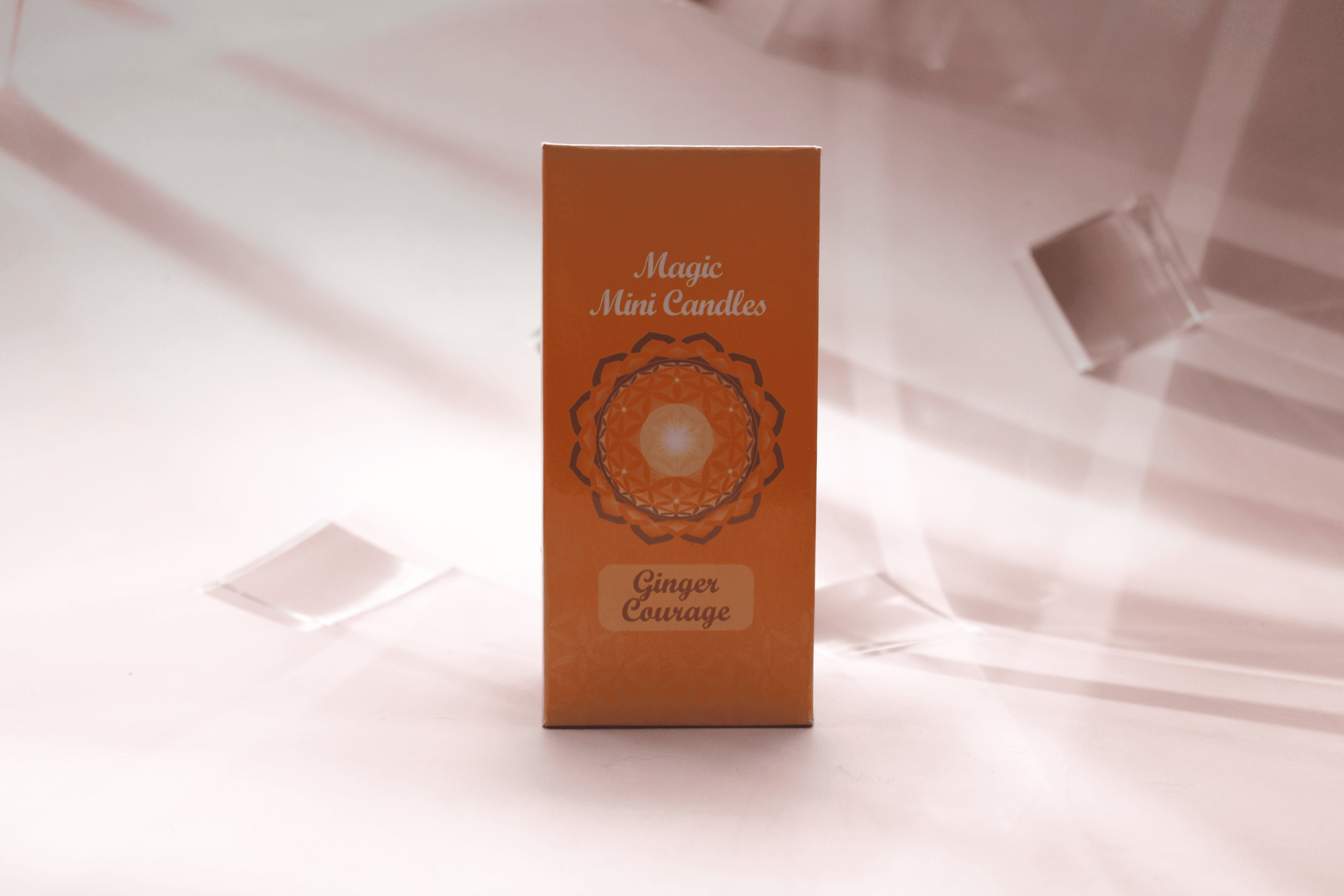 Ginger Courage Scented Mini Ritual Candles