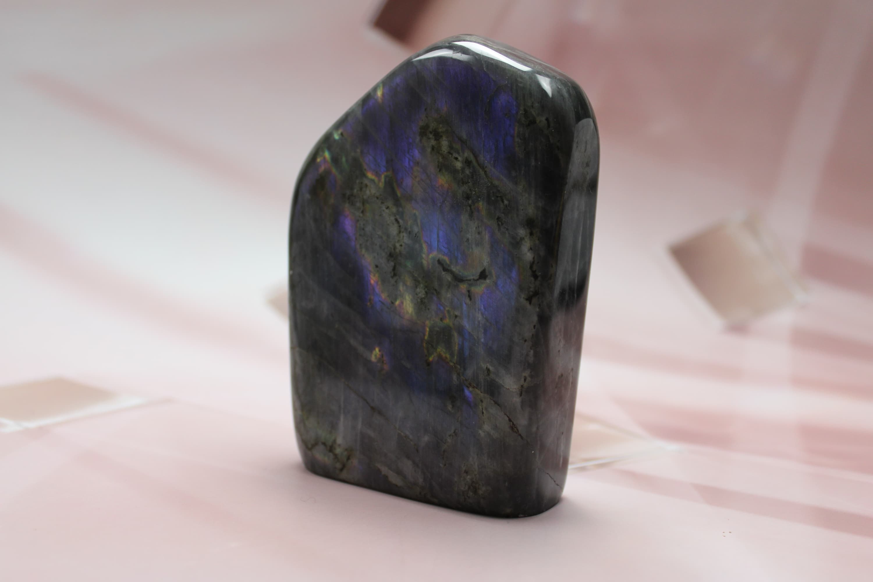 Labradorite Free Form with Purple Flash - Image 1