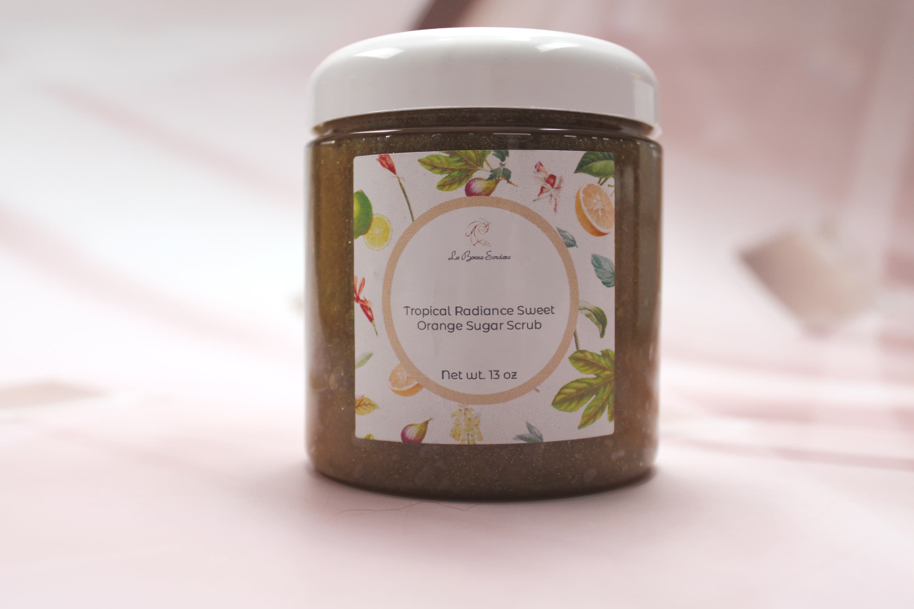 Hand Crafted Radiance Sweet Orange Sugar Scrub - Image 1