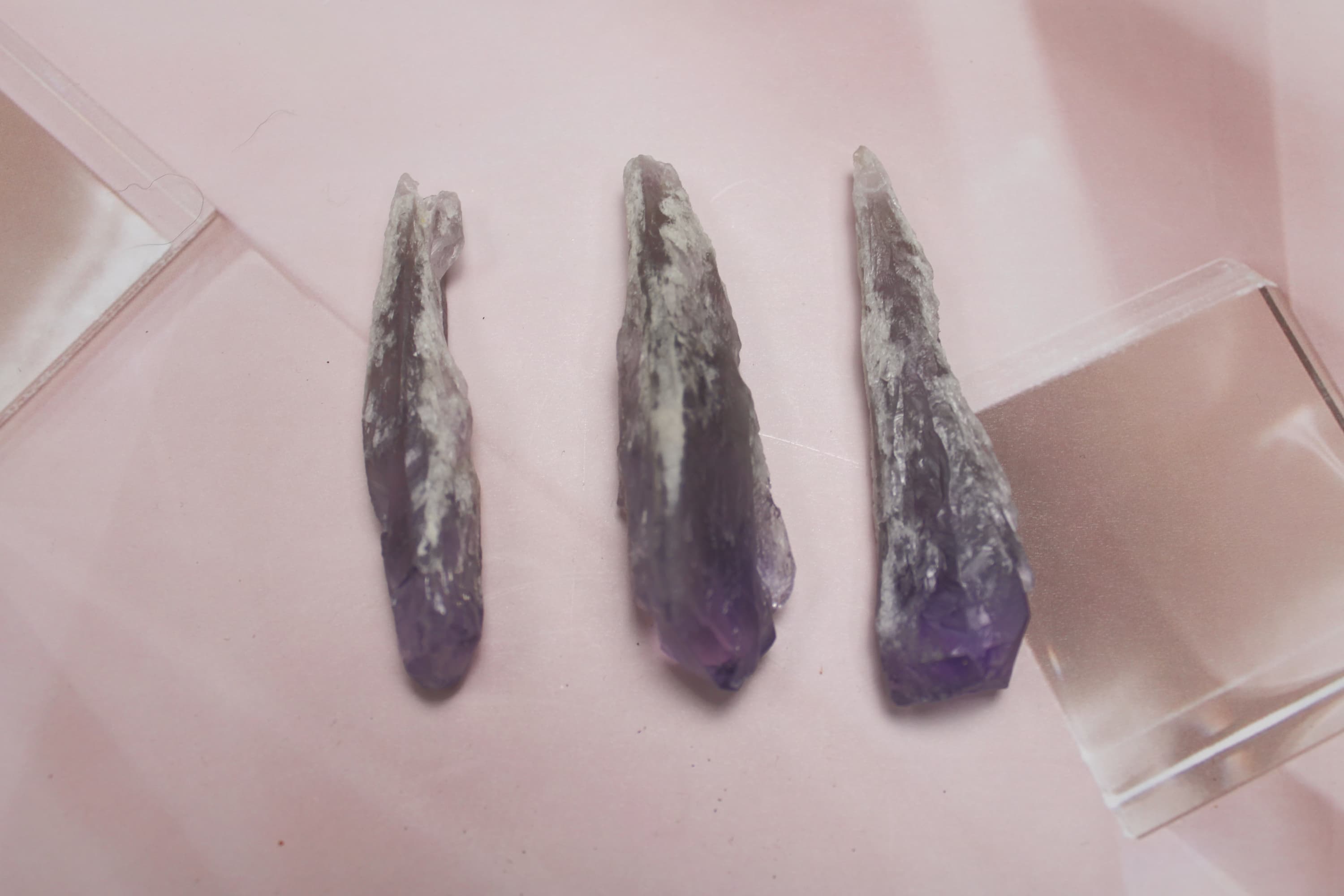 Raw Amethyst Crystal Points
