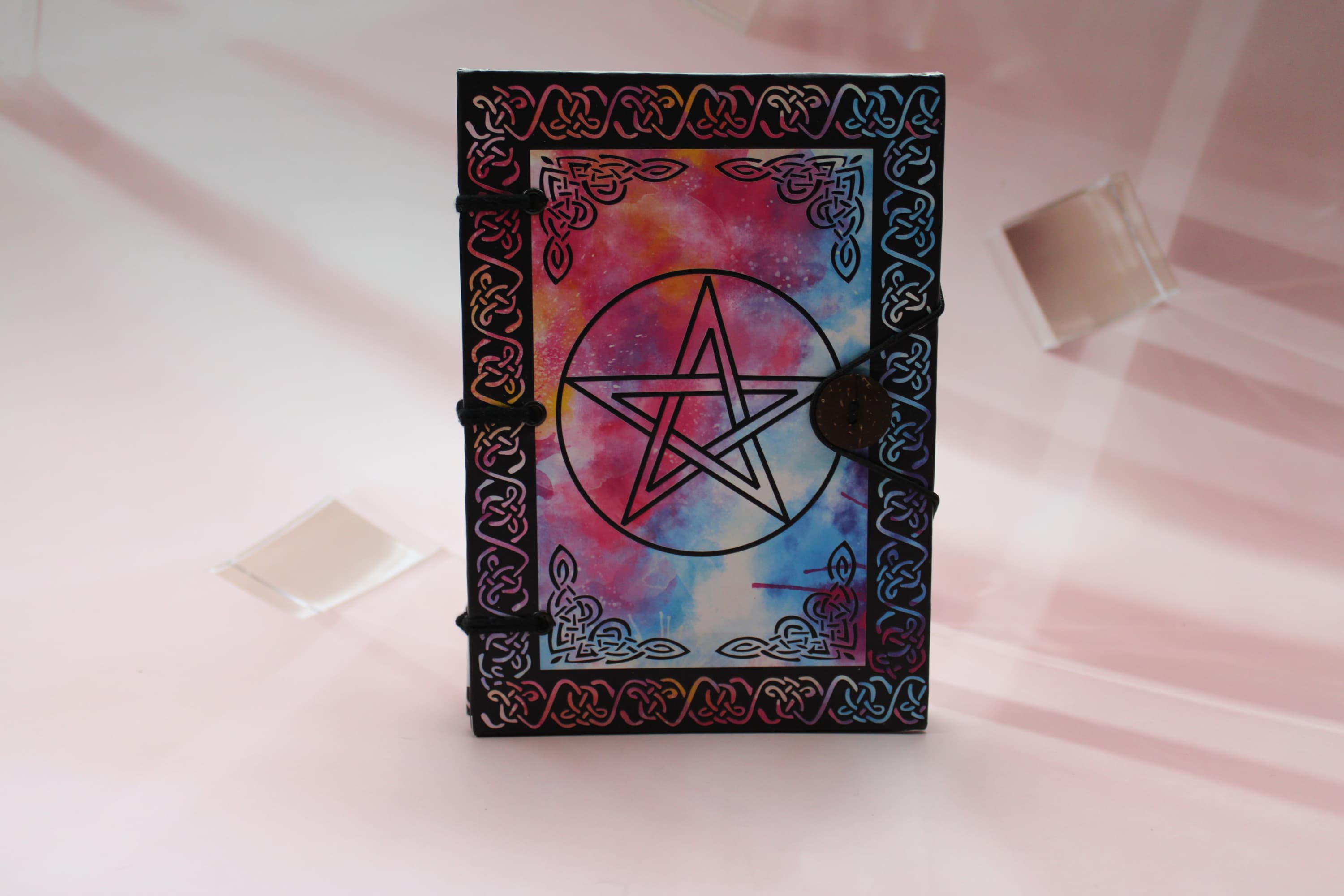 Organic Recycled Paper Pentagram Journal - Image 1