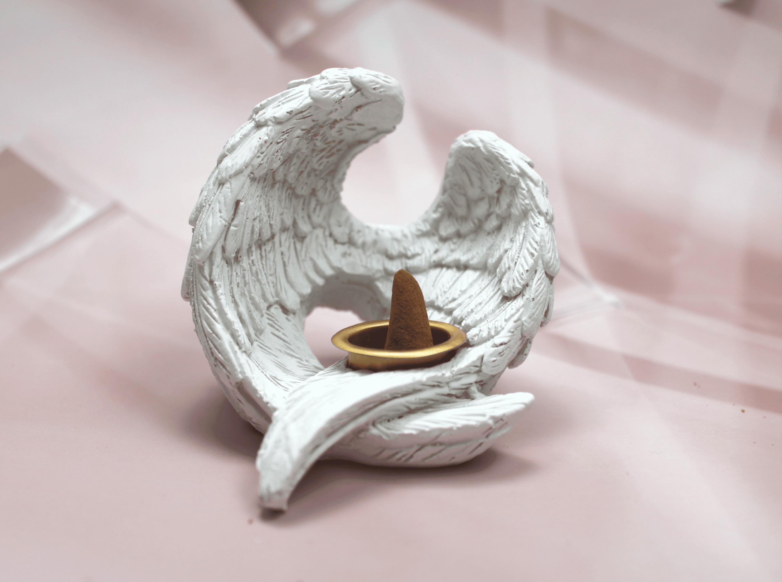 Angel Wings Incense Burner for Cones - Image 1