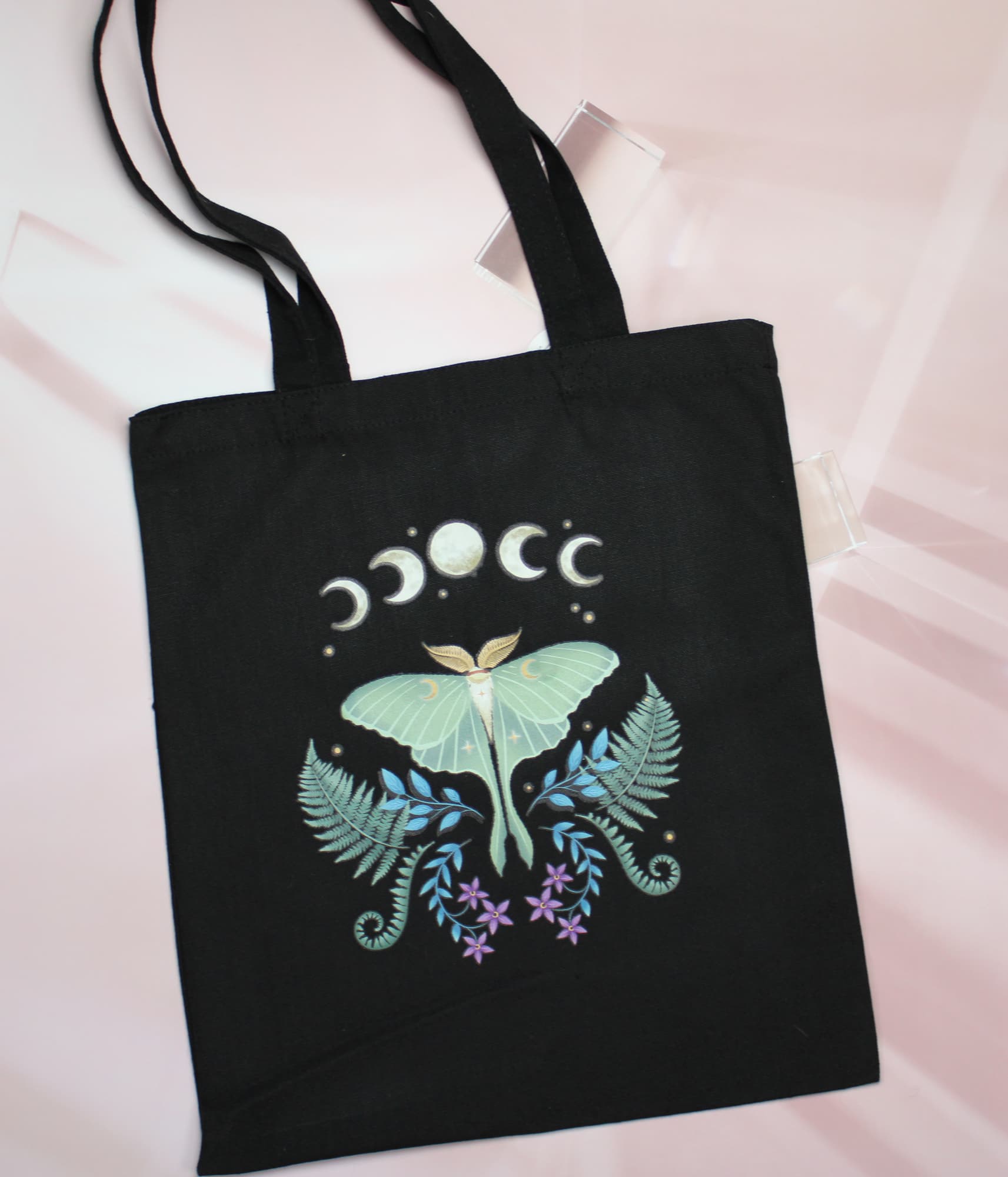 Luna Moth Tote Bag - Image 1