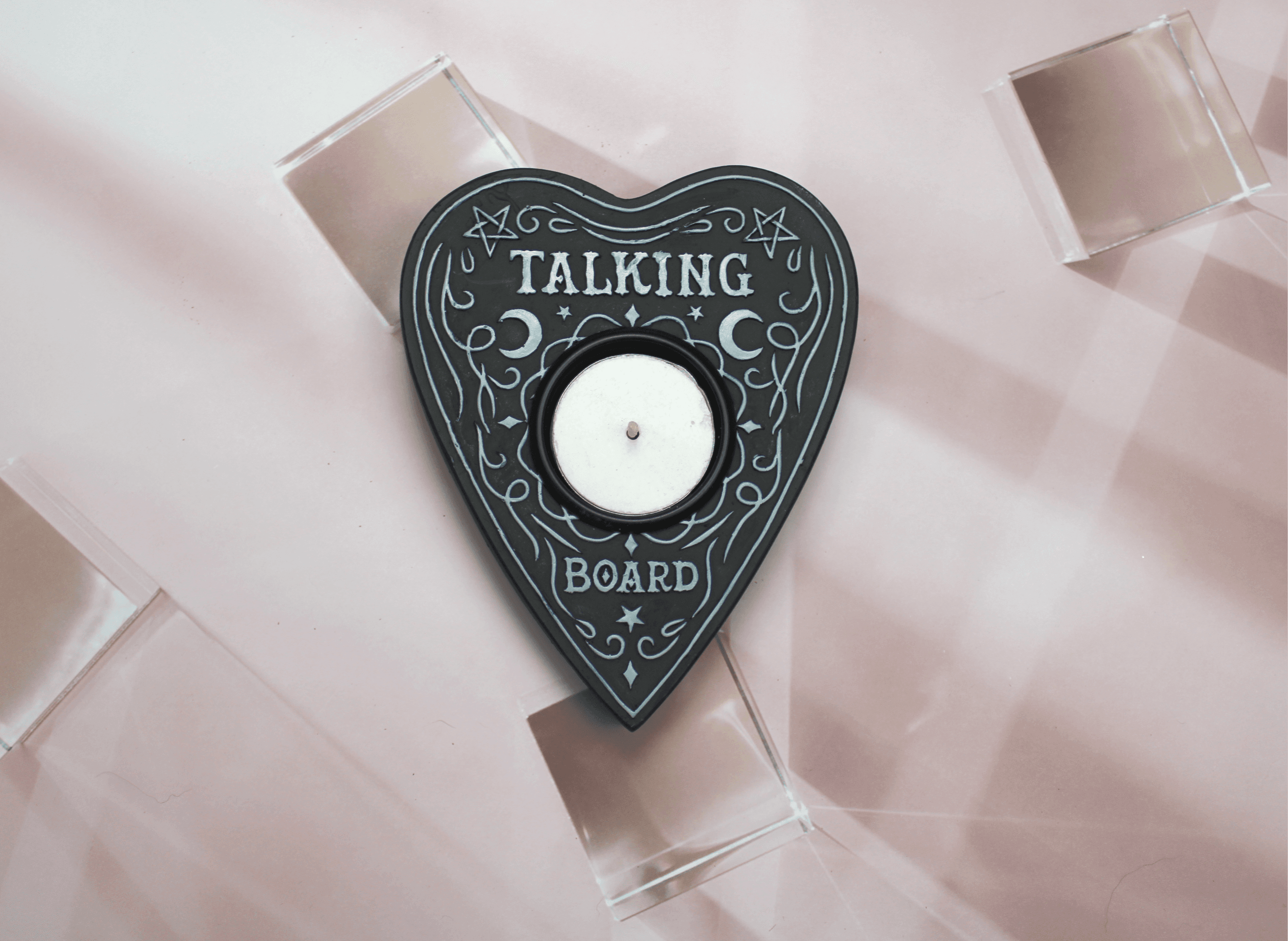 Planchette Tealight Candle Holder - Image 1