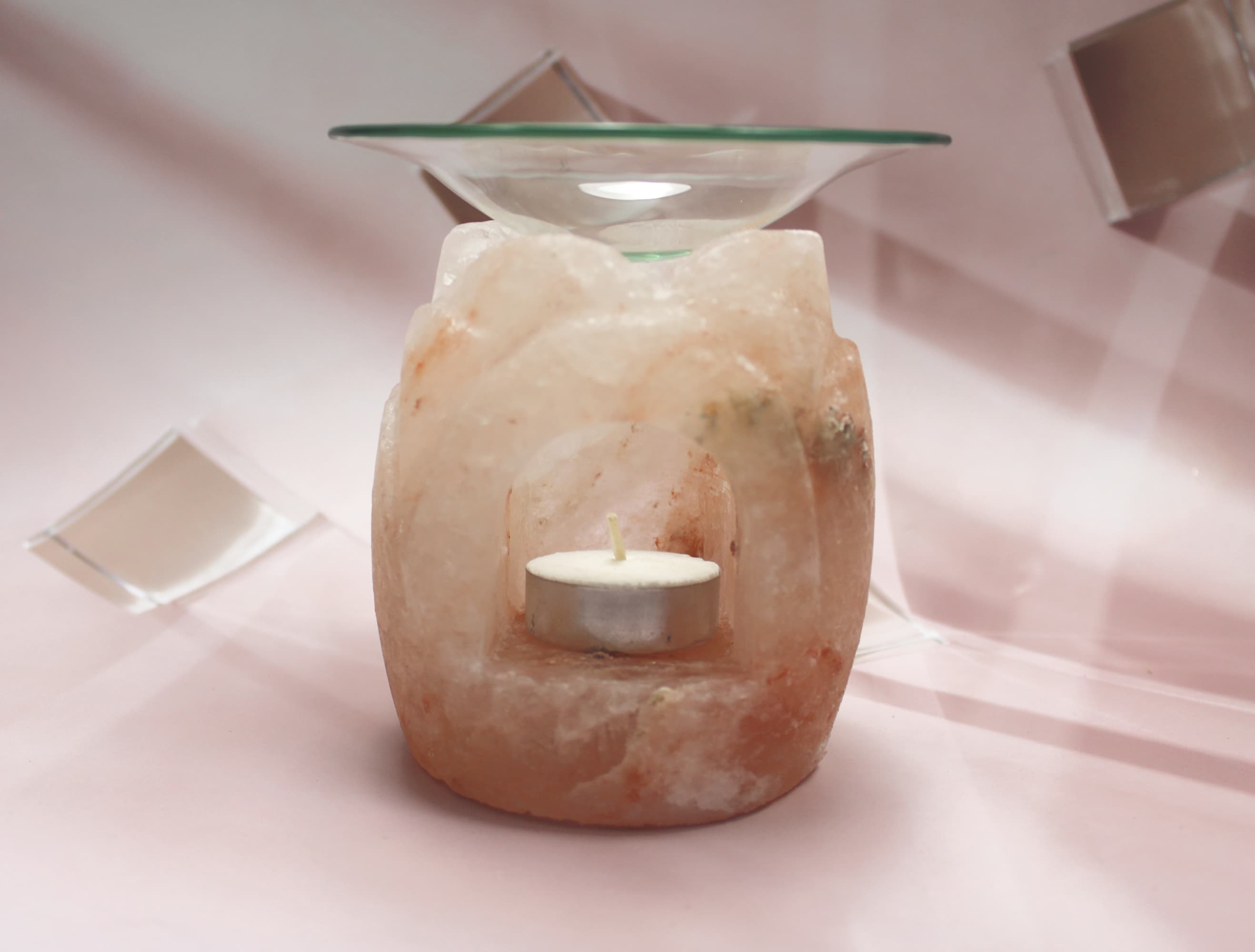 Lotus Himalayan Salt Oil Burner - Image 1