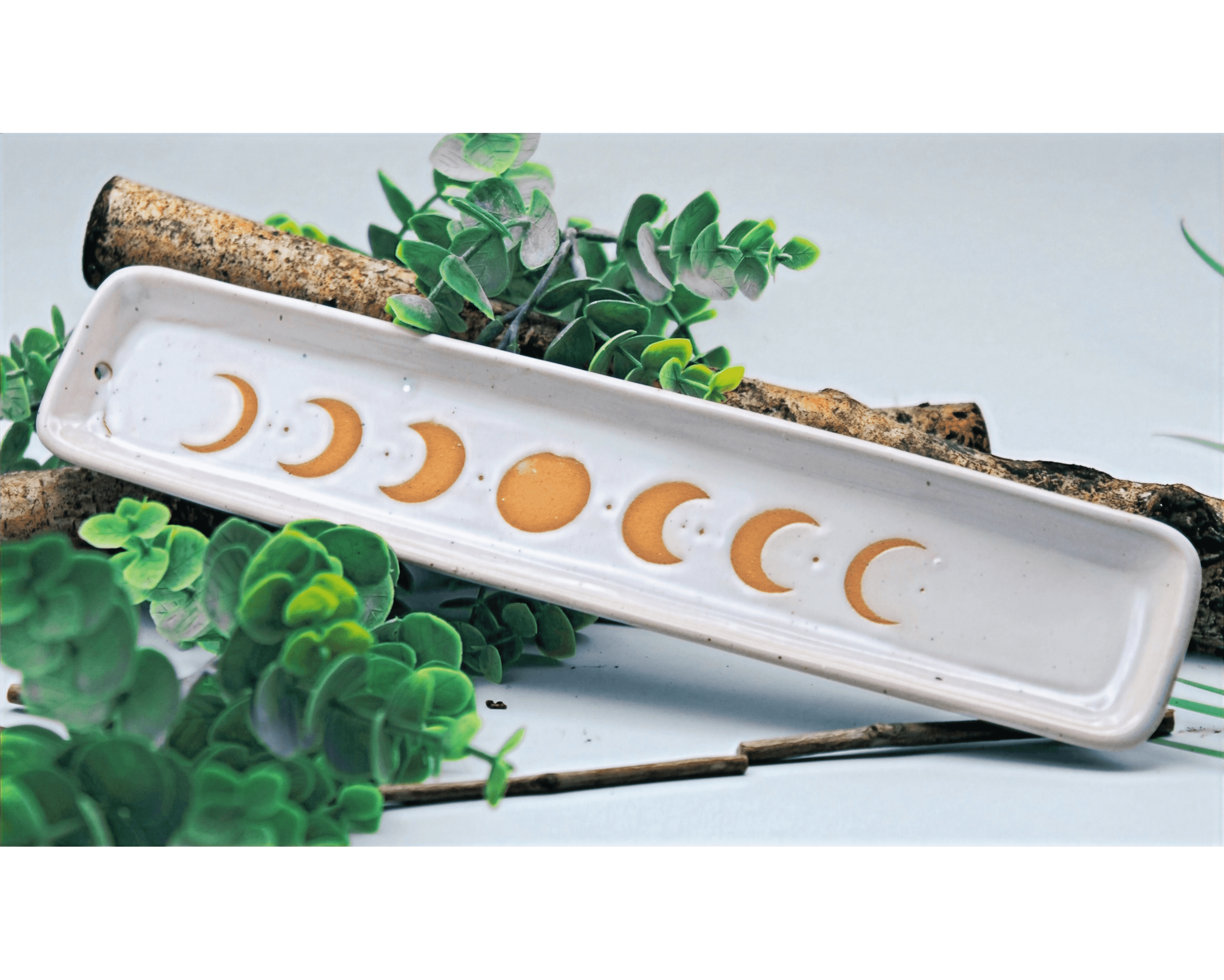 Moon Phase Incense Ash Catcher - Image 1