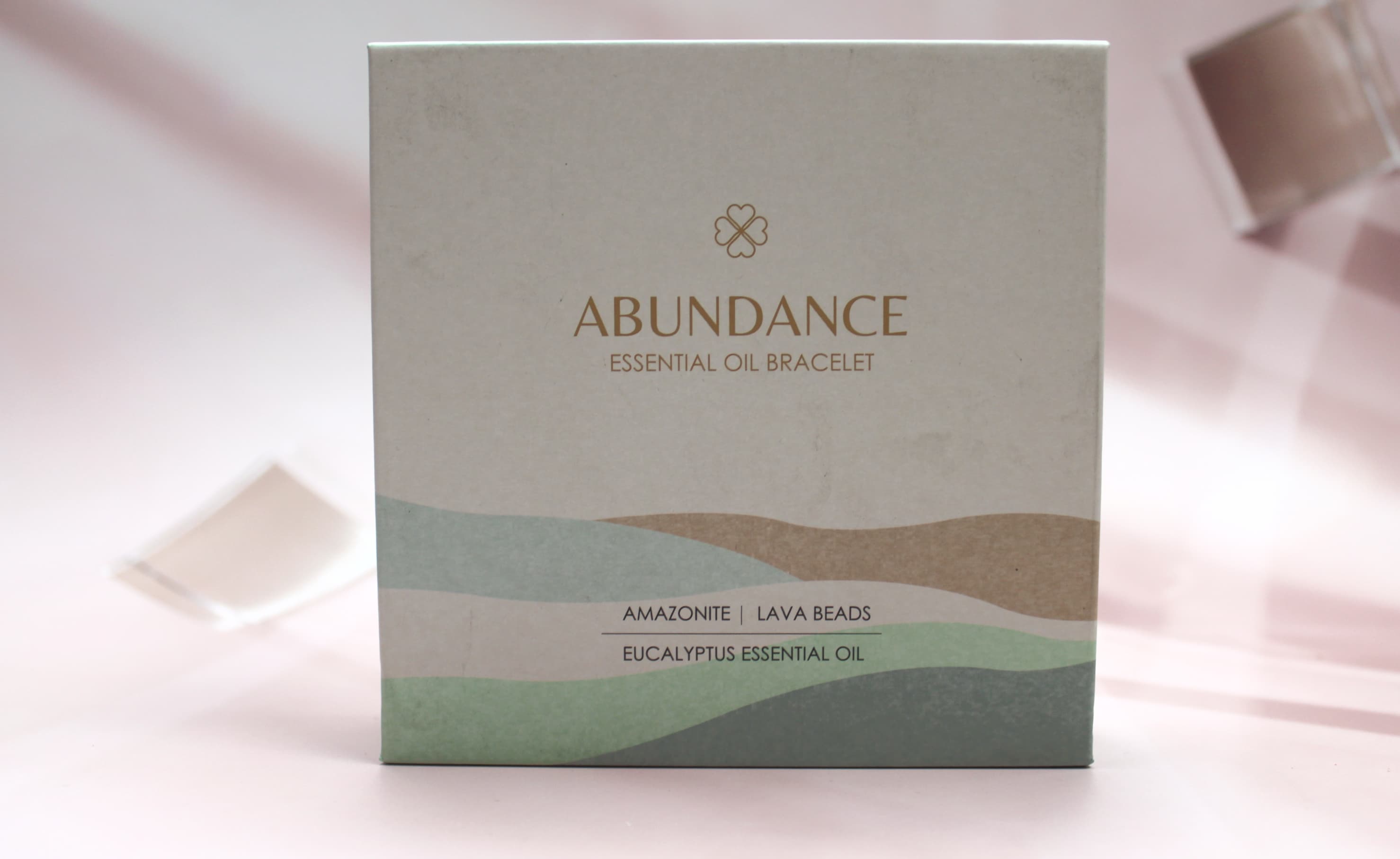 Abundance Crystal Essential Oil Bracelet - Image 1