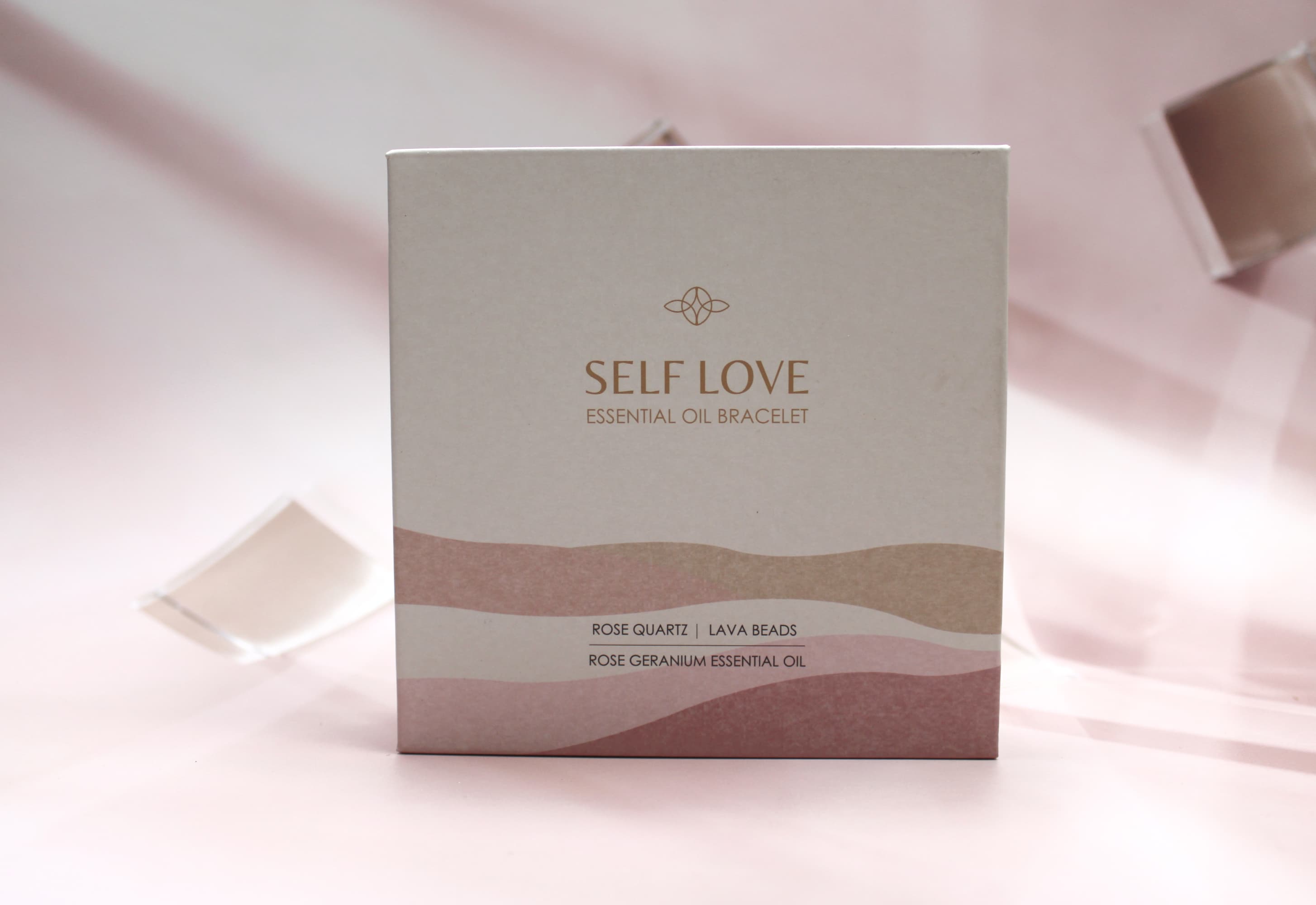 Self Love Crystal Essential Oil Bracelet