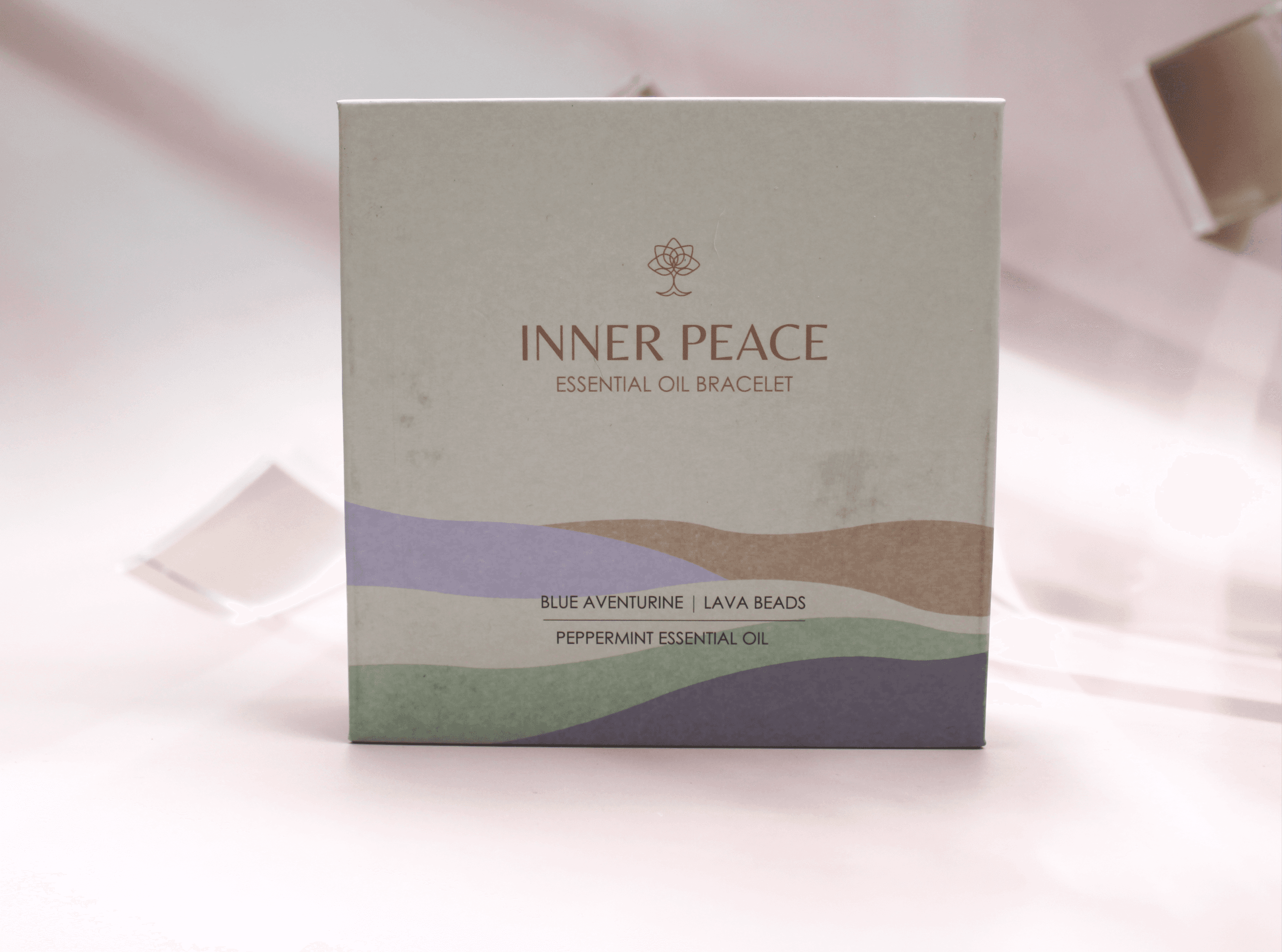 Inner Peace Crystal Essential Oil Bracelet