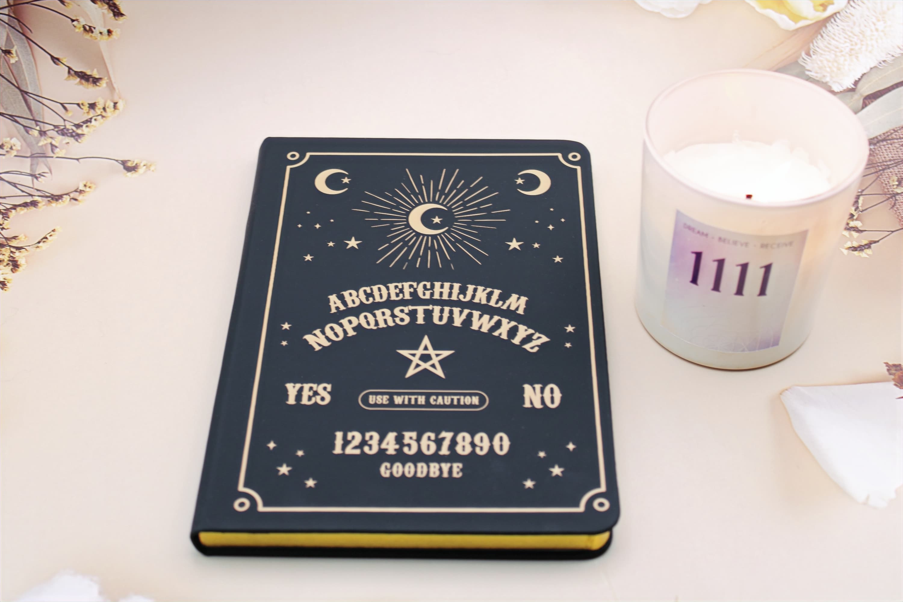 Black Talking Board A5 Notebook - Image 1