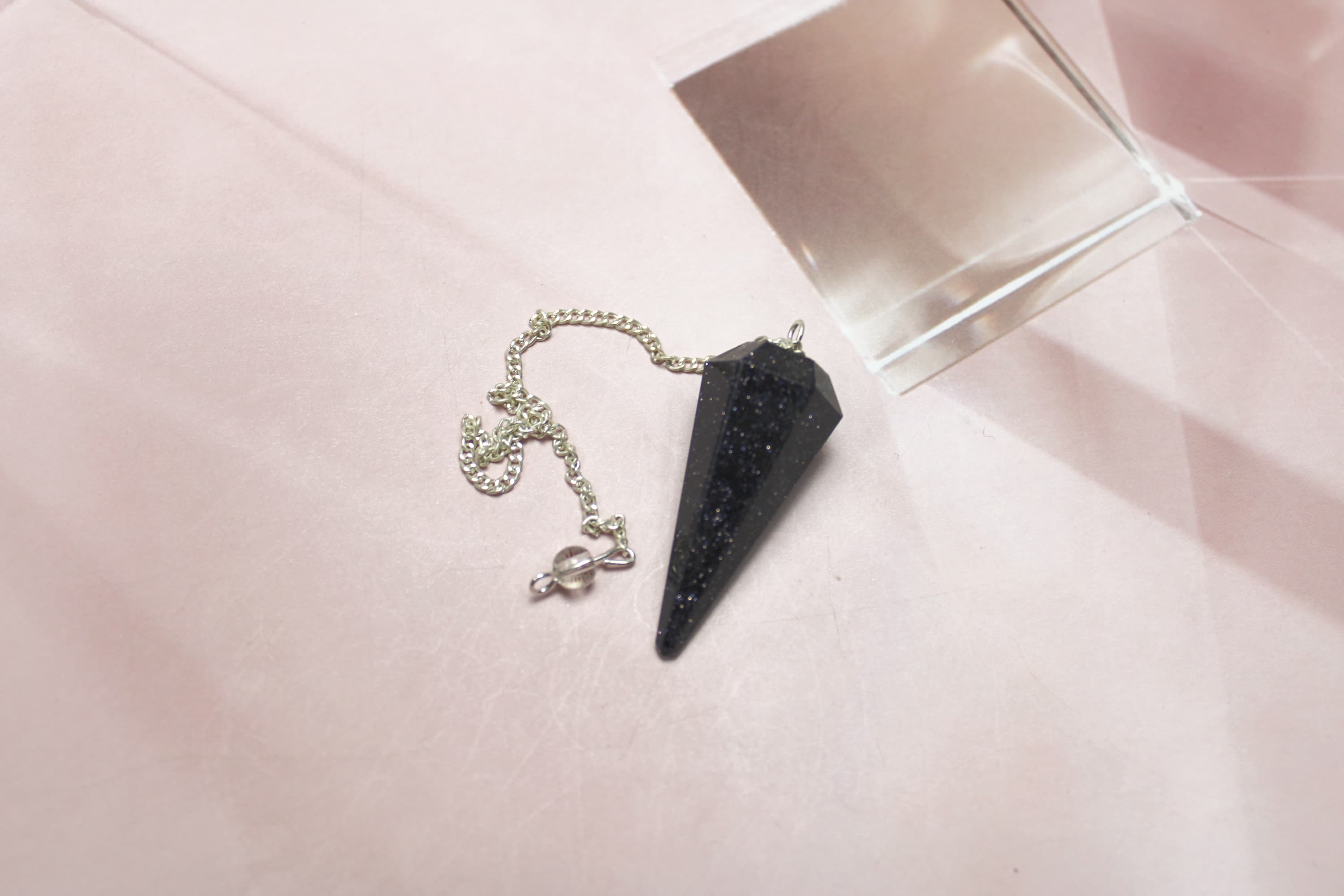 Blue Goldstone Pendulum