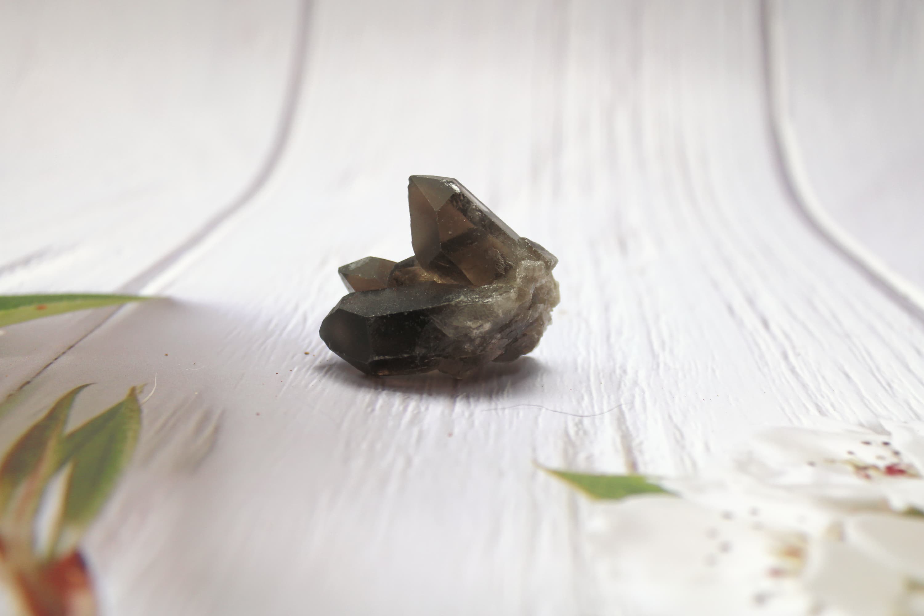 Smoky Quartz Points – Specimen H