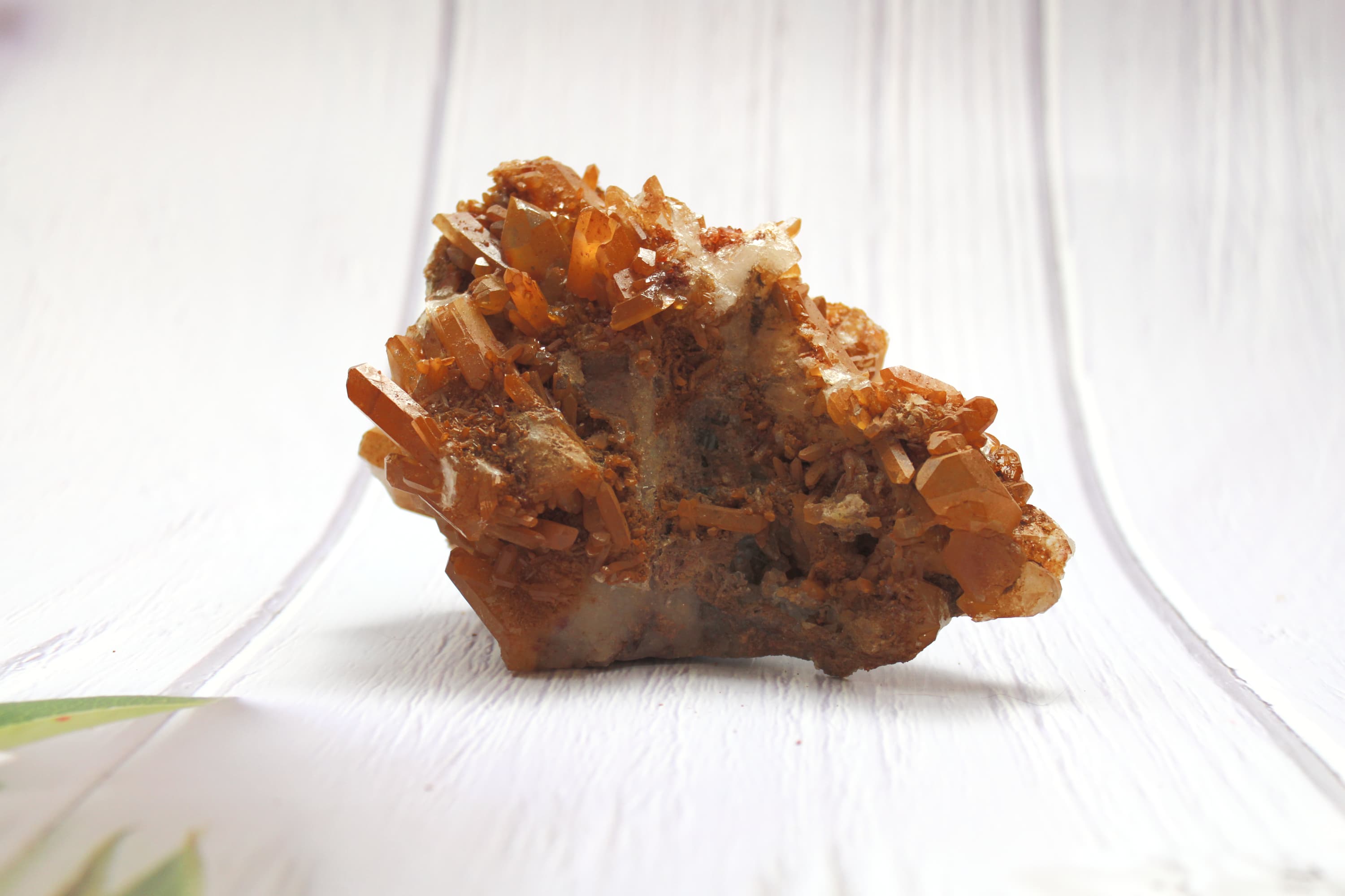 Tangerine Quartz Cluster – Large C - Image 1