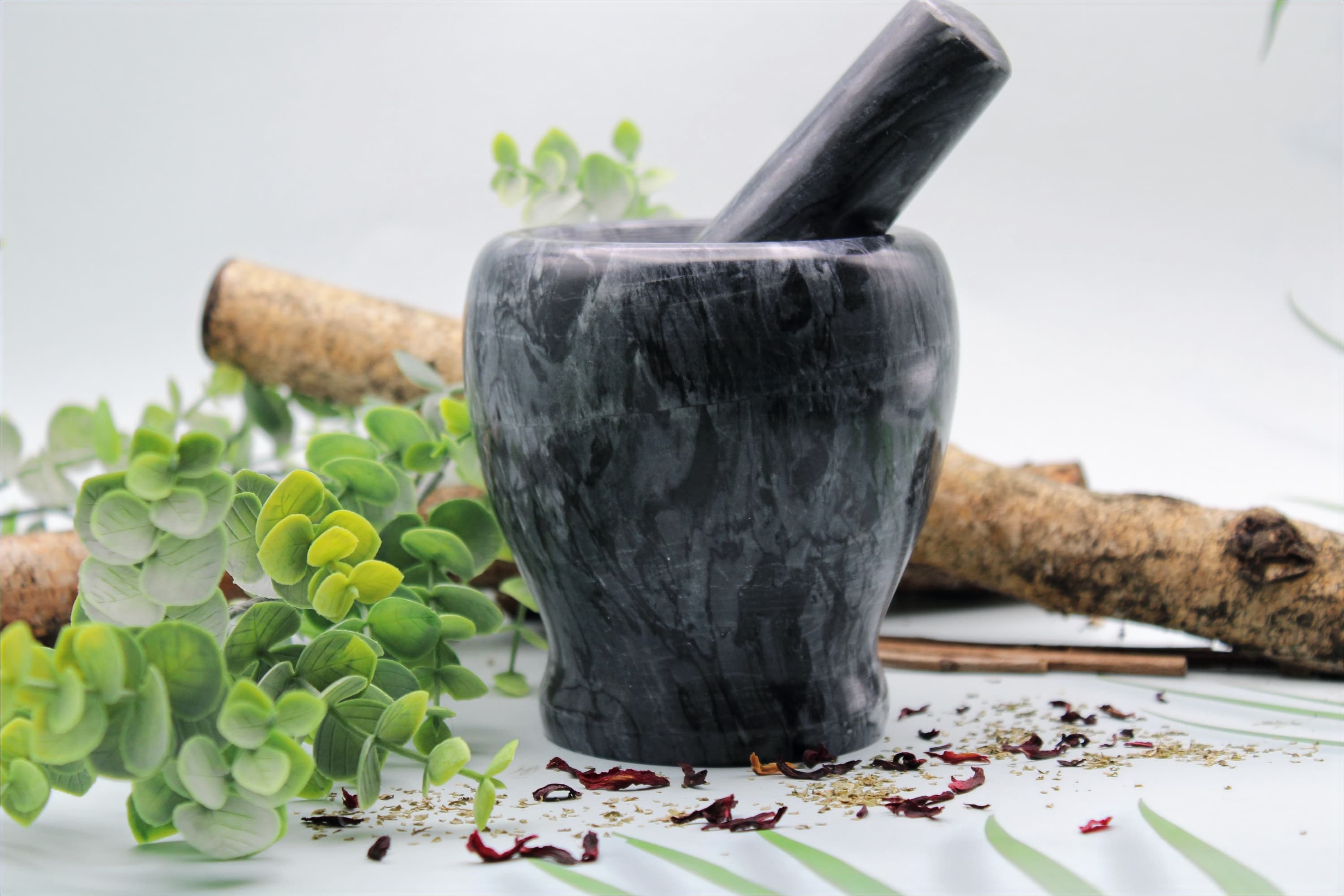 Large Mortar & Pestle - Image 1