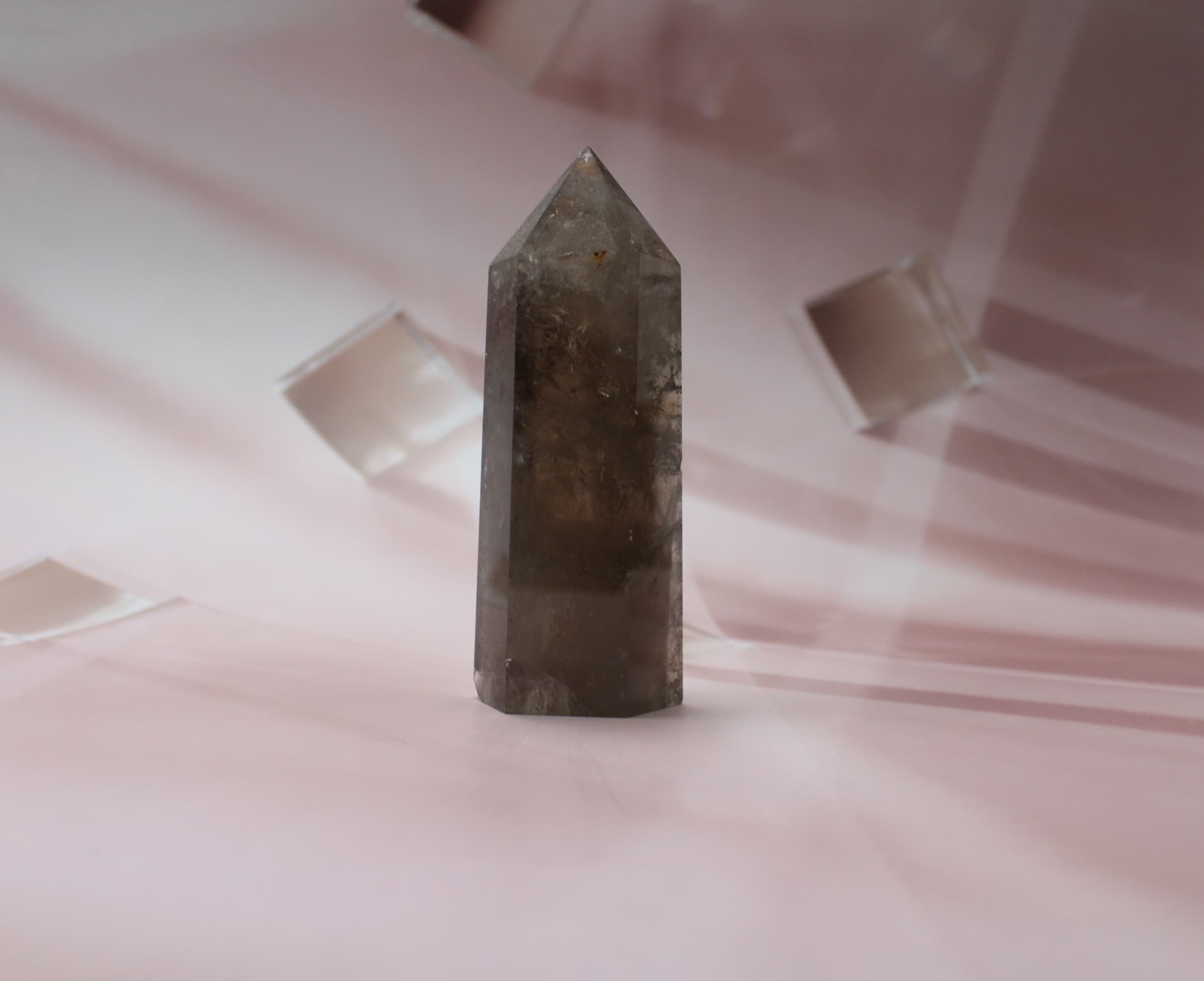 4-3/4" Smoky Quartz Tower