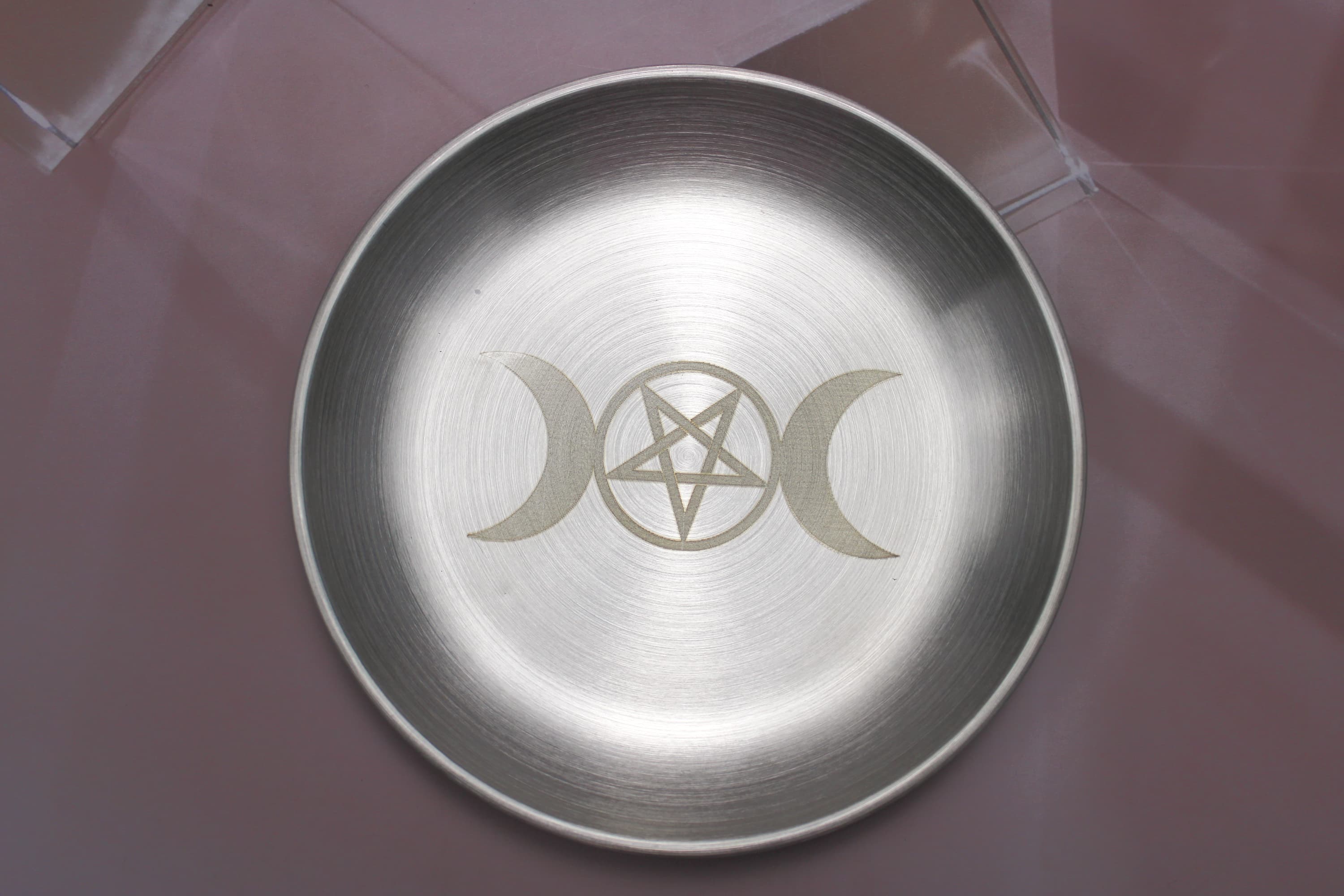 Triple Moon Offering Plate - Image 1