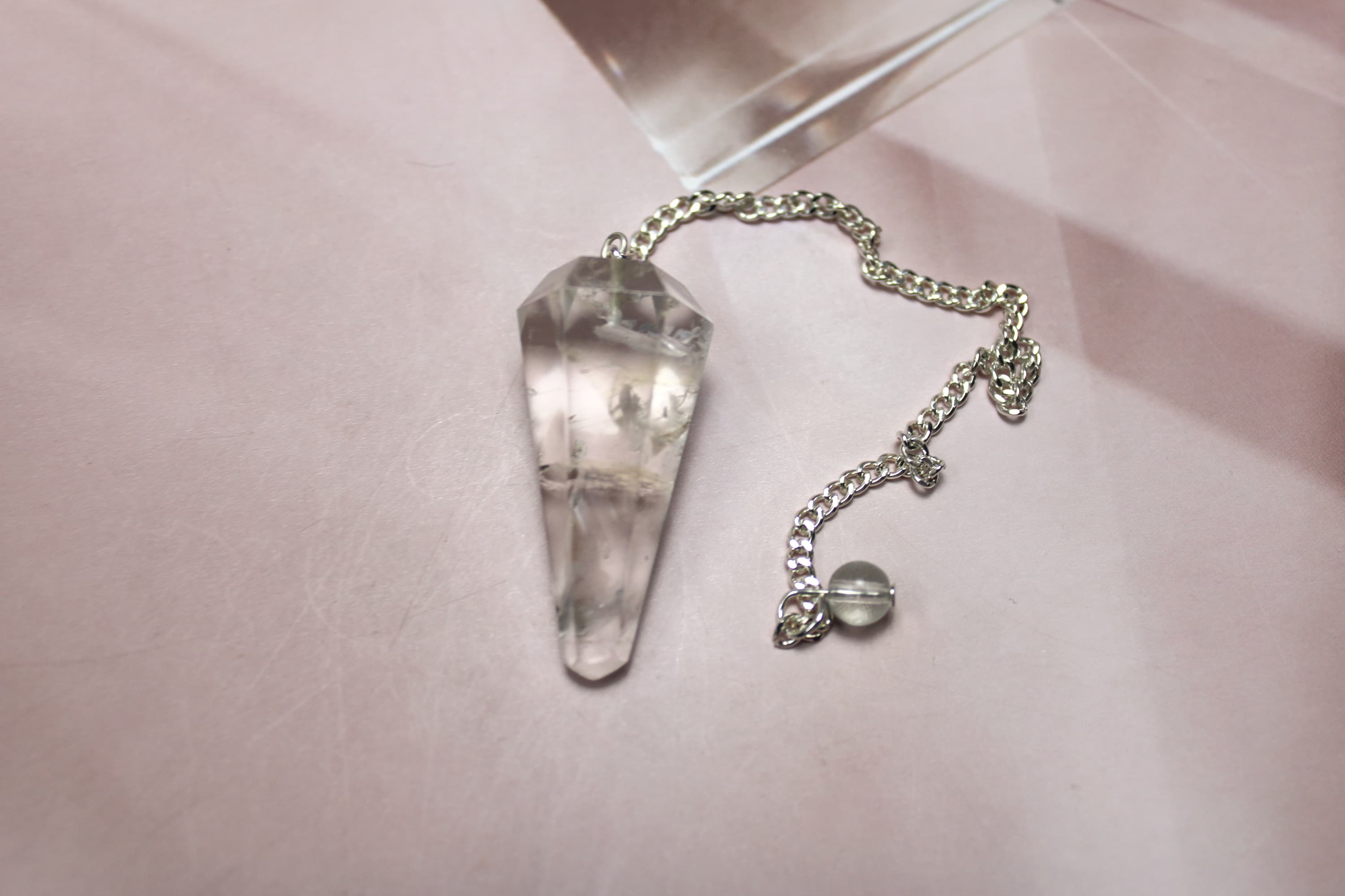 Clear Quartz Pendulum - Image 1