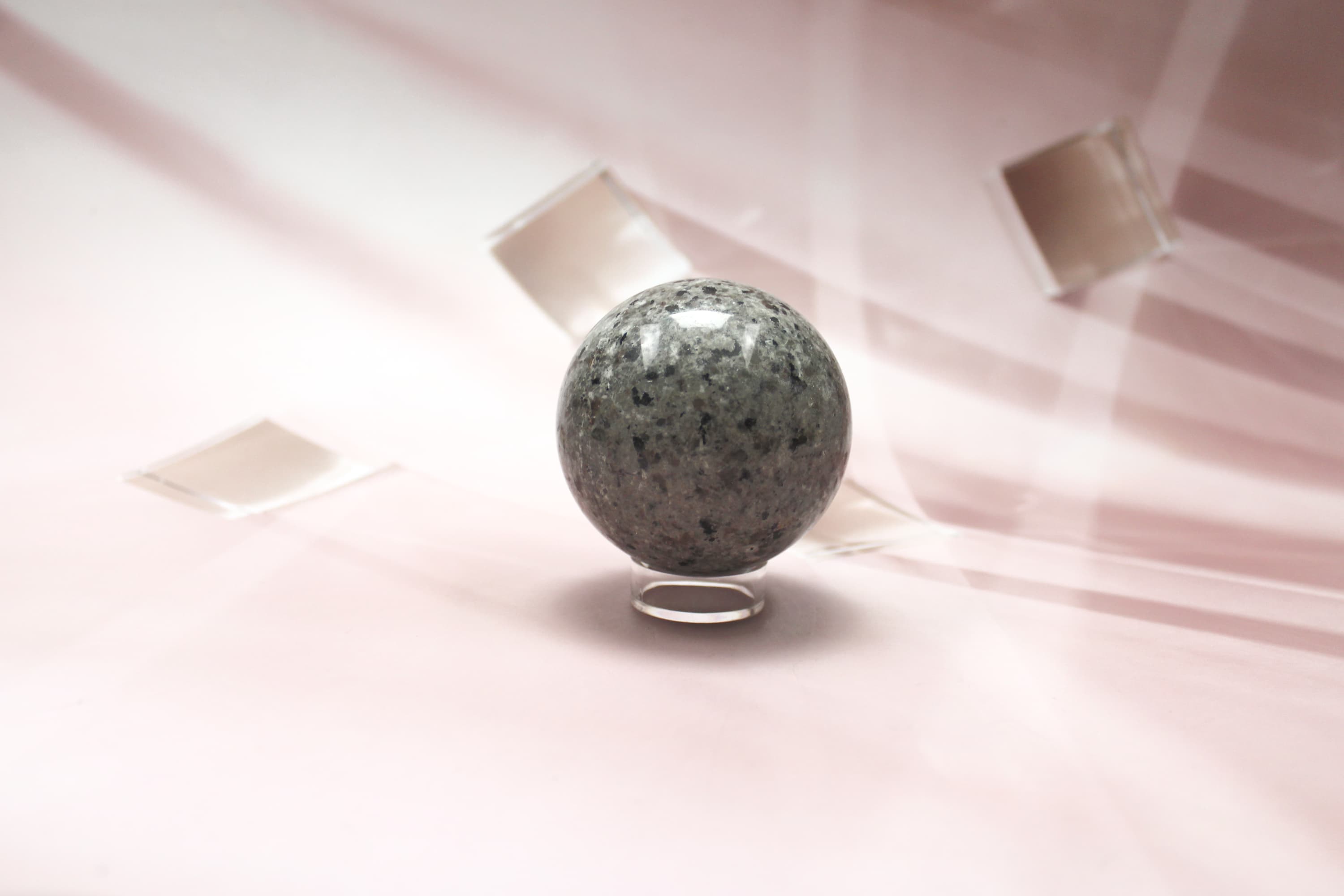 64mm Larvikite Sphere - Image 1