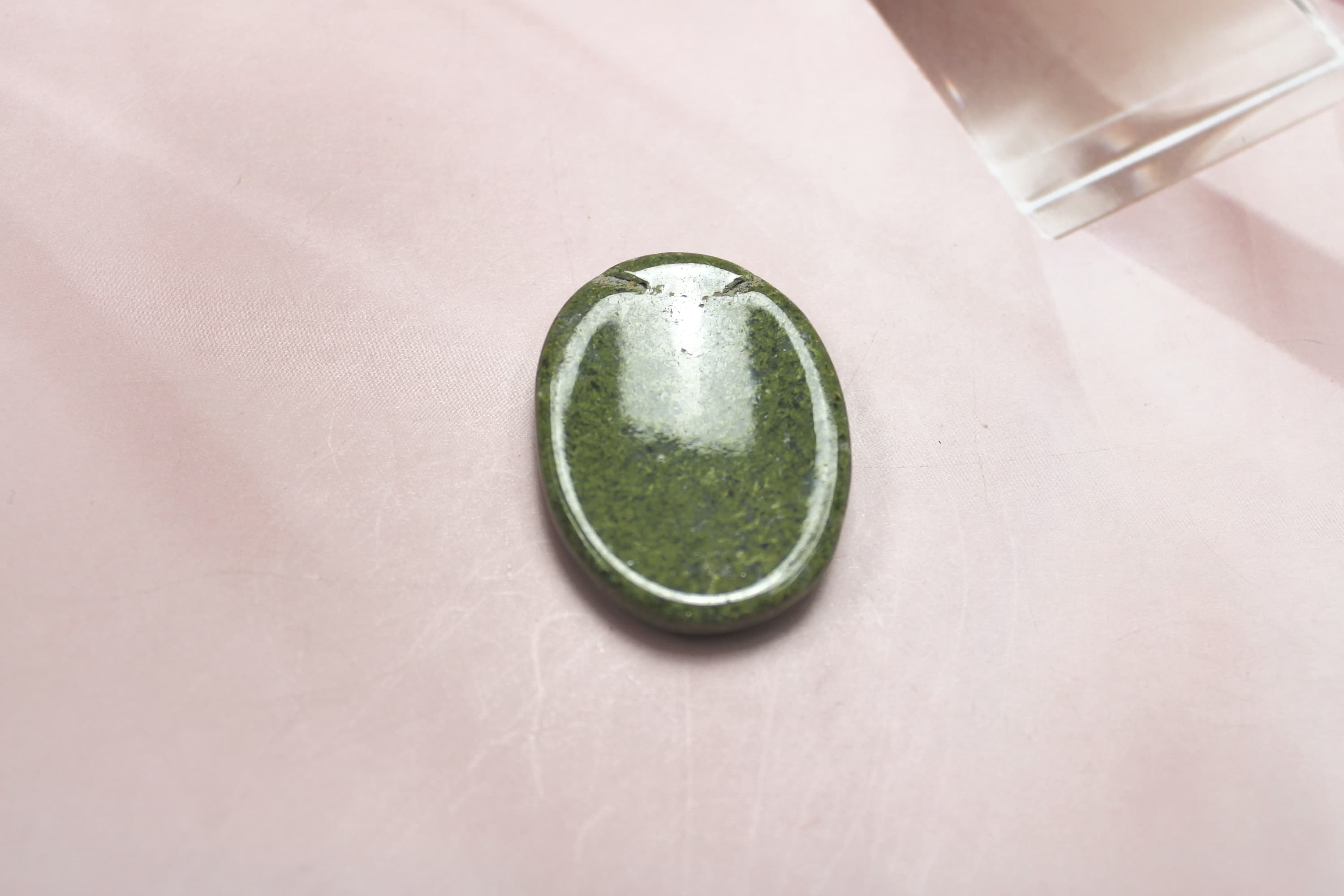 Epidote Worry Stone - Image 1