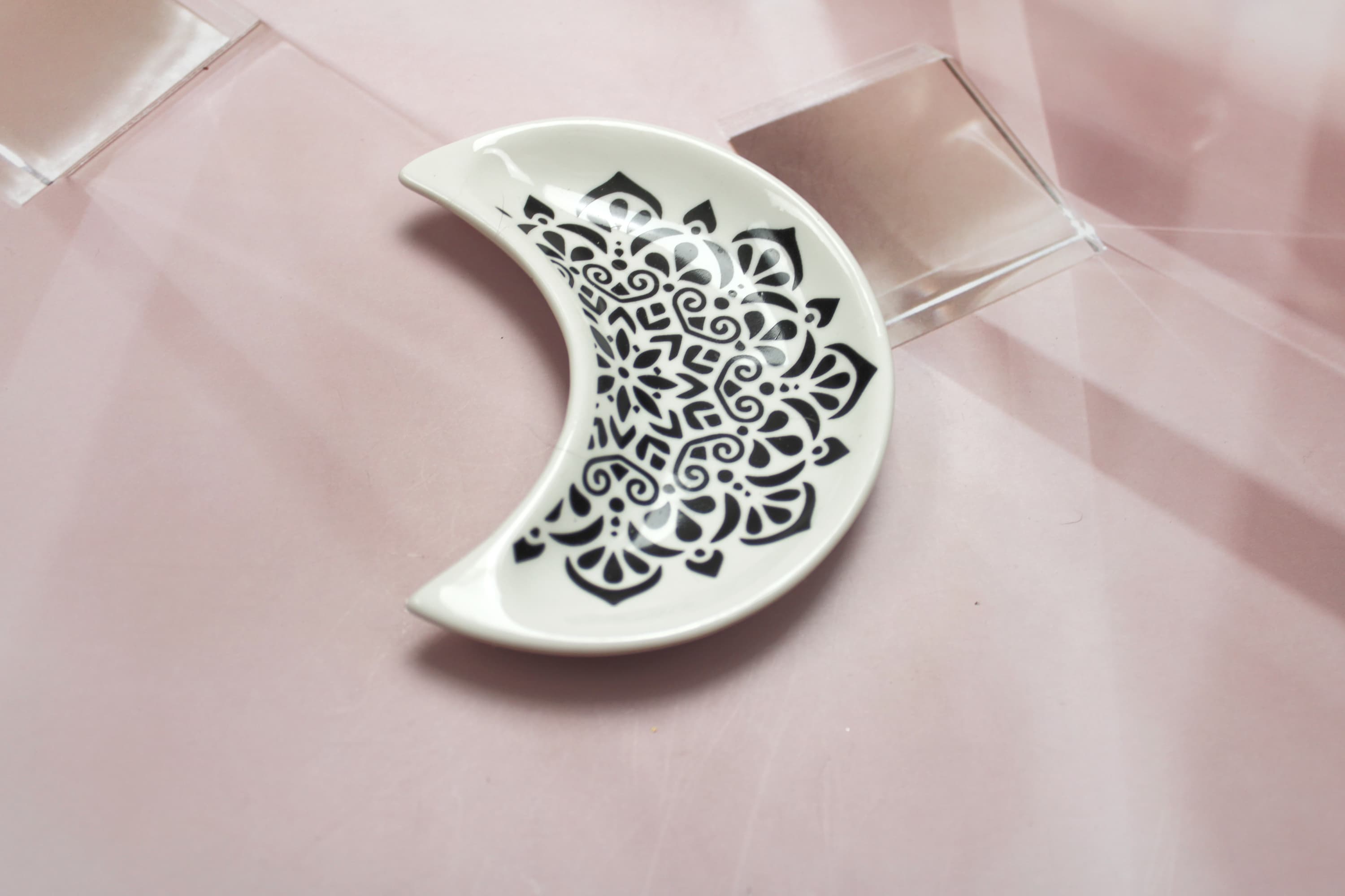 Ceramic Crescent Moon Dish