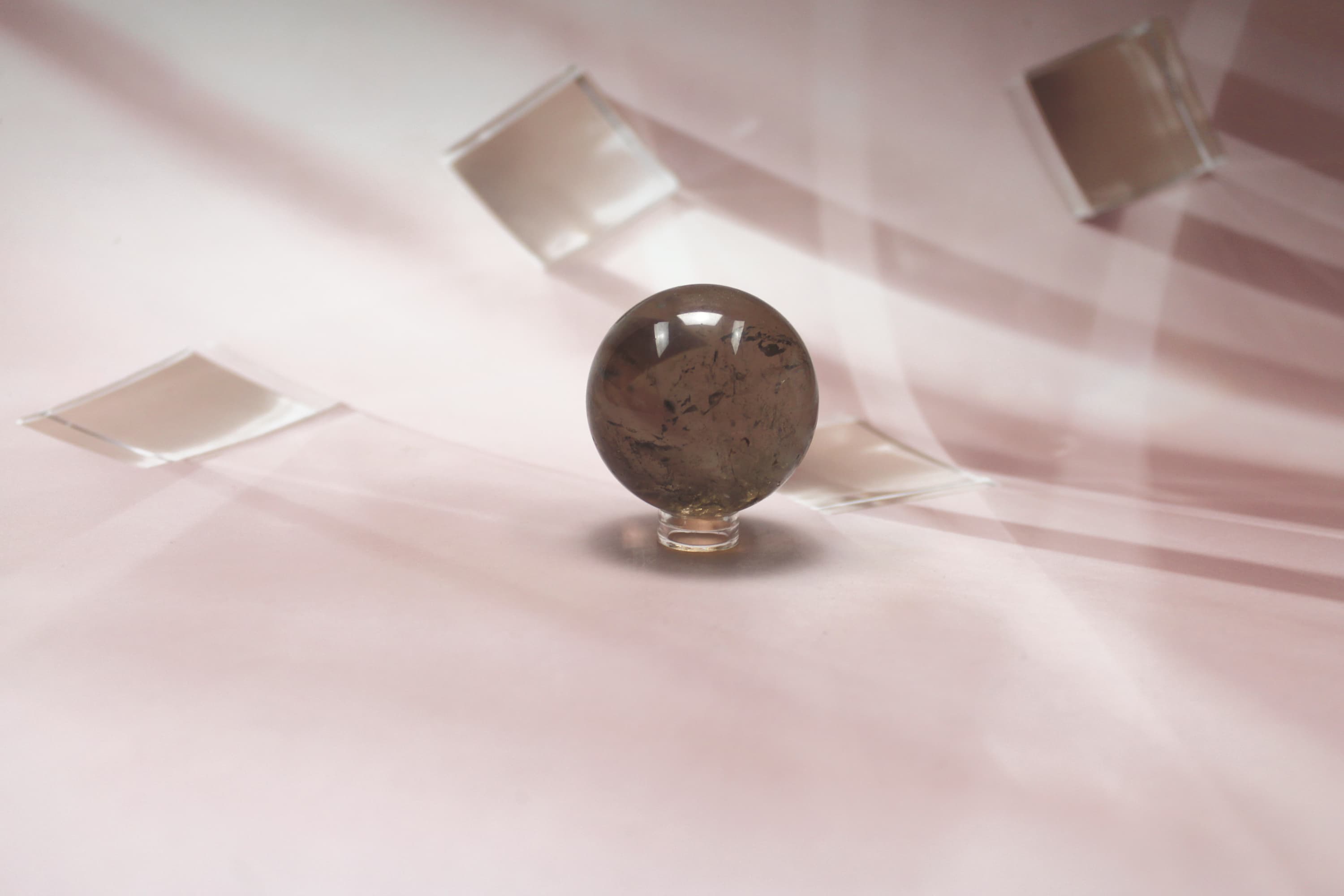 12mm Smoky Quartz Sphere - Image 1