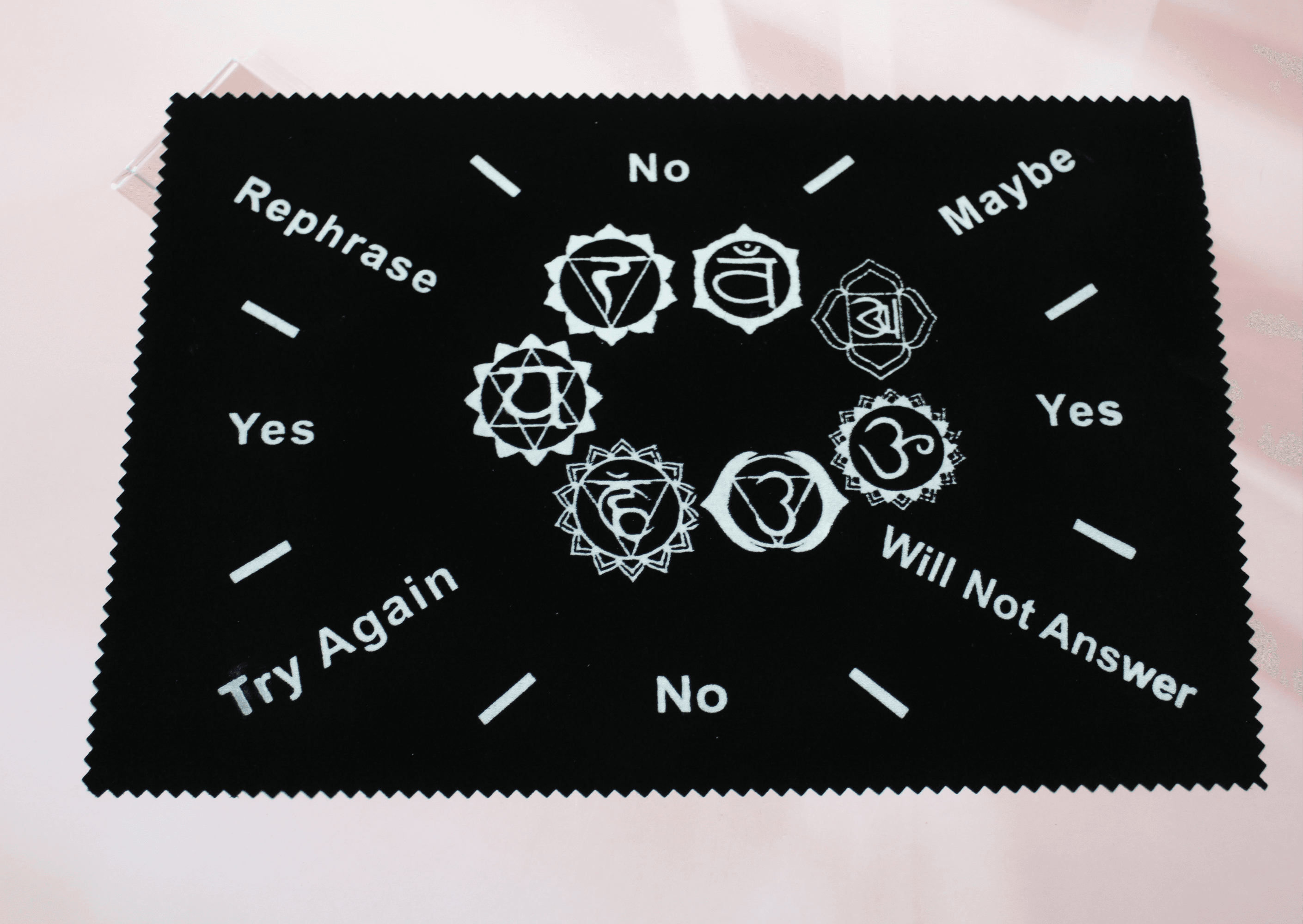 Velvet Chakra Pendulum Mat - Image 1