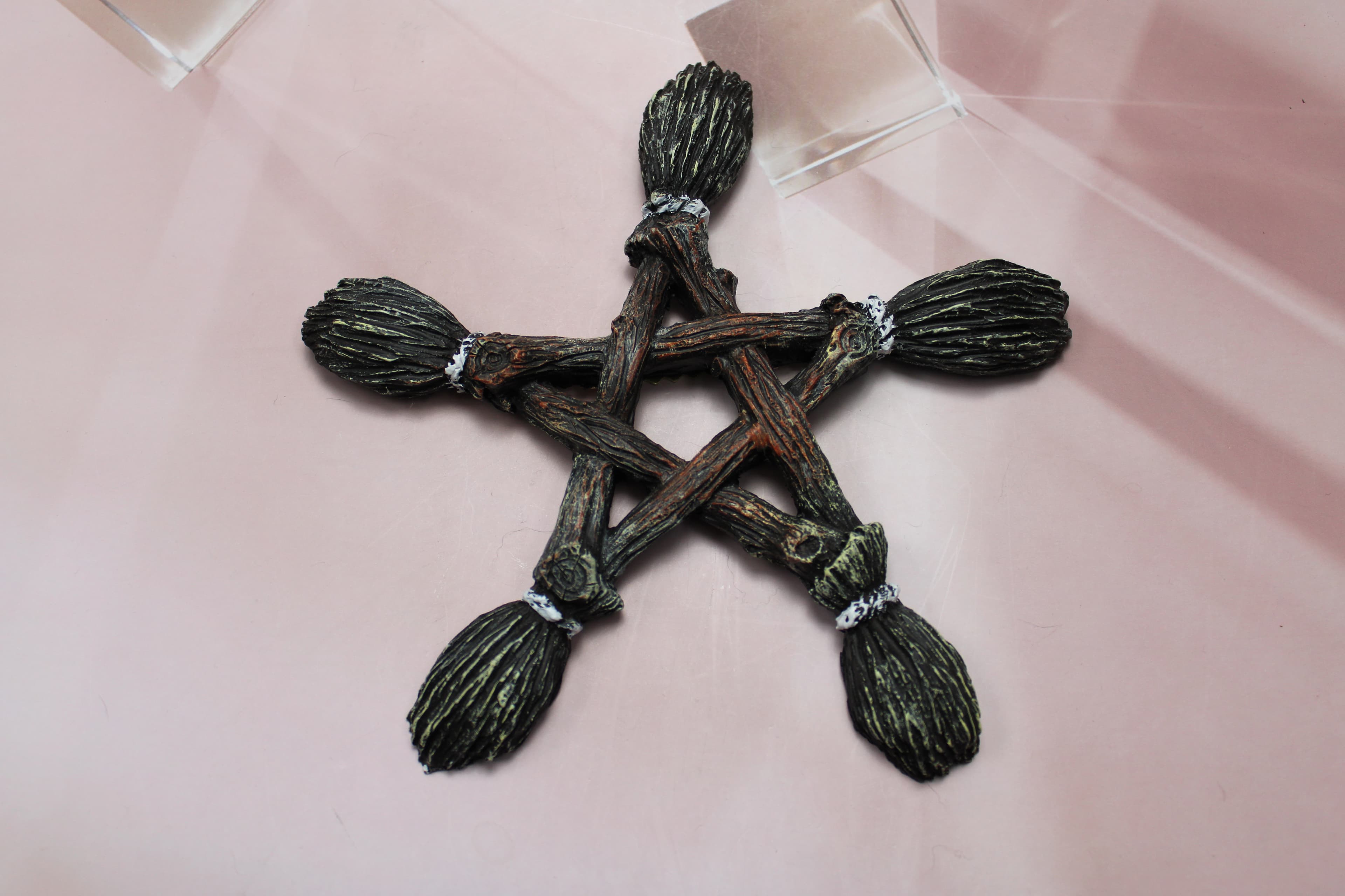 Broom Pentacle Wall Decor