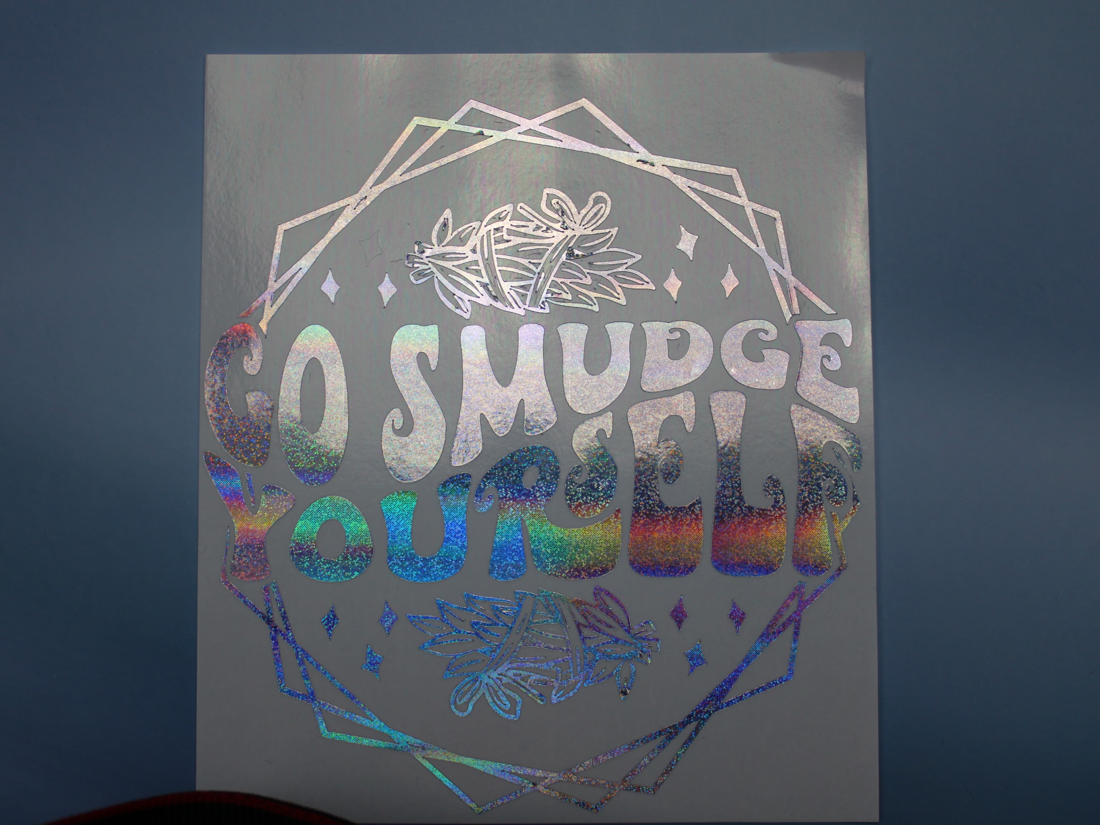 Go Smudge Yourself Decal - Image 1