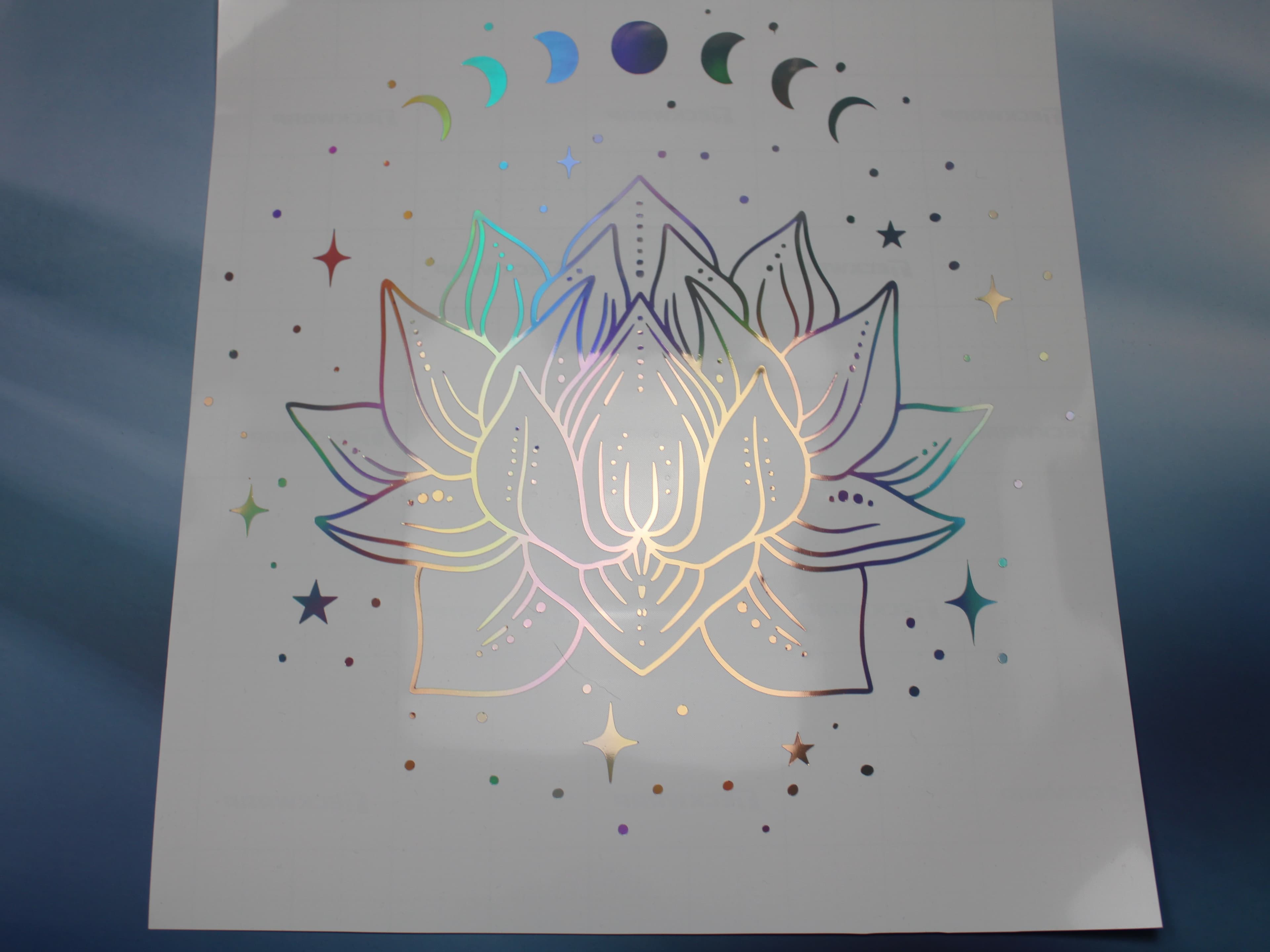 Lotus Moon Phase Decal