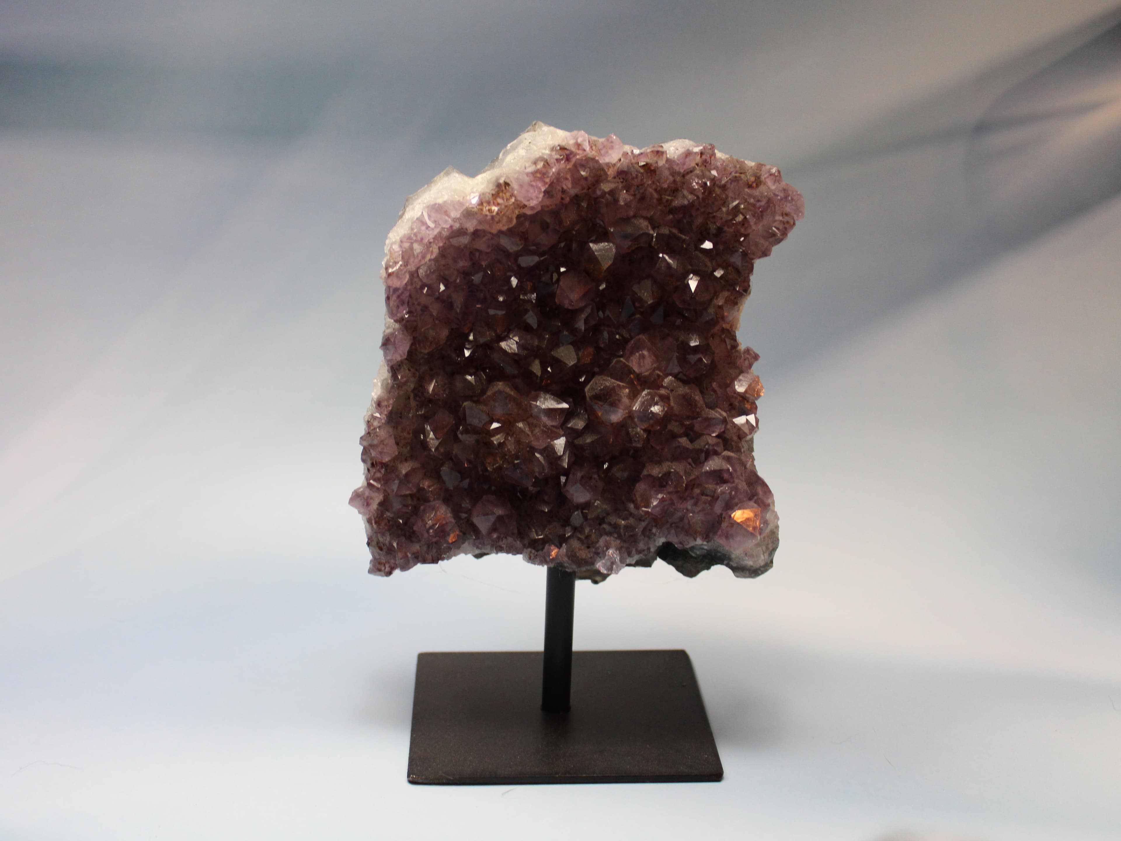 Amethyst Crystal Cluster on a Stand - Image 1