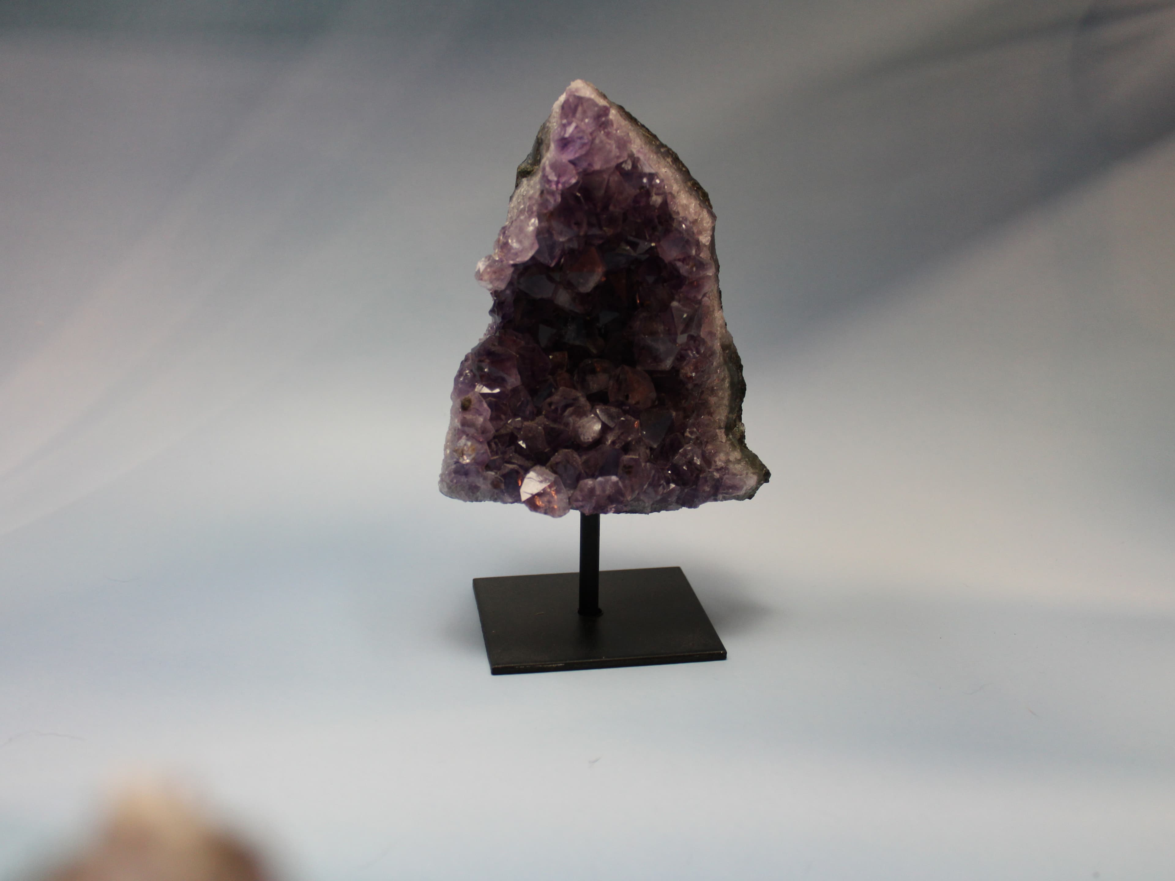 Amethyst Crystal Cluster on a Stand - Image 1