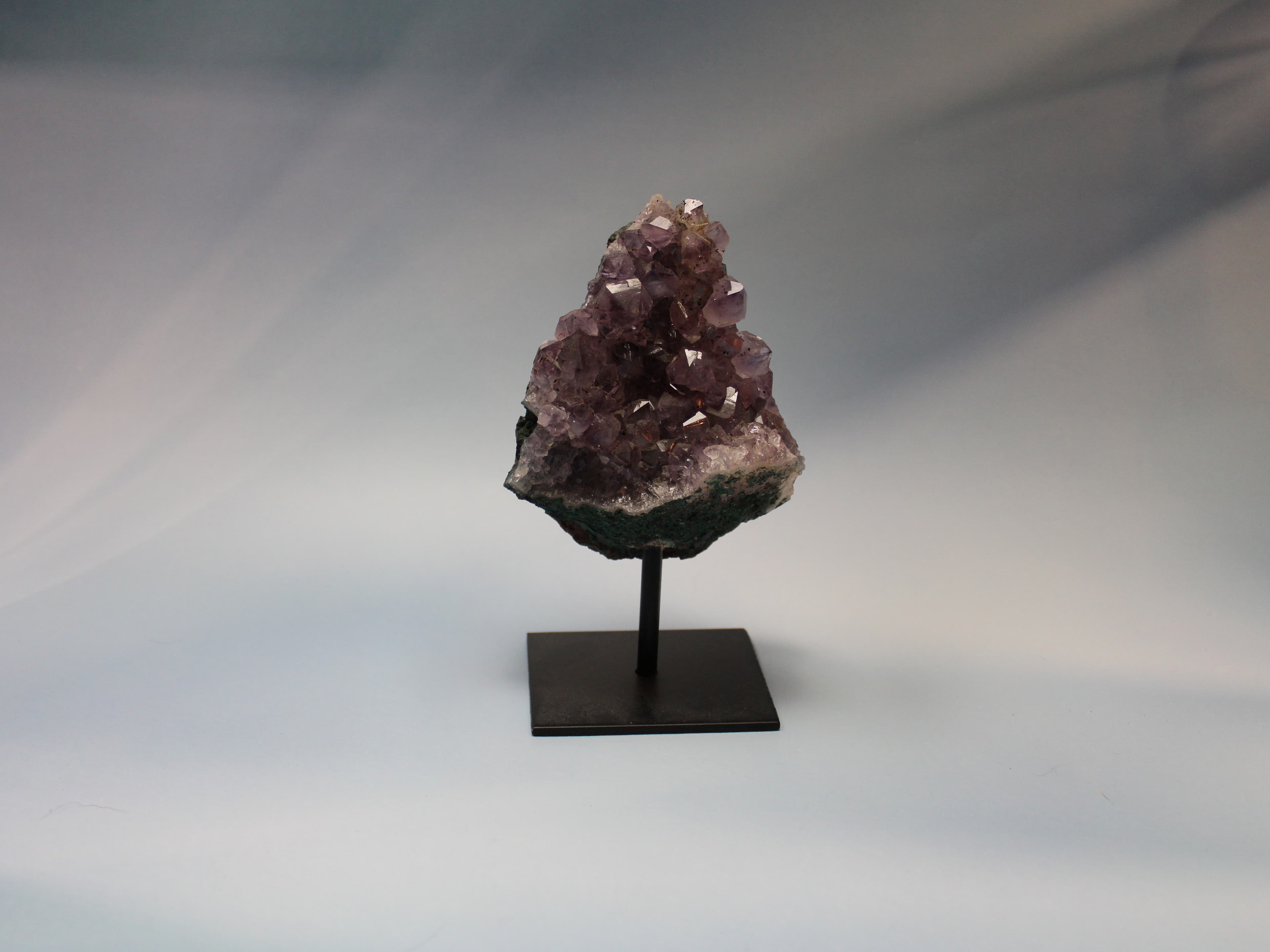 Amethyst Crystal Cluster on a Stand - Image 1