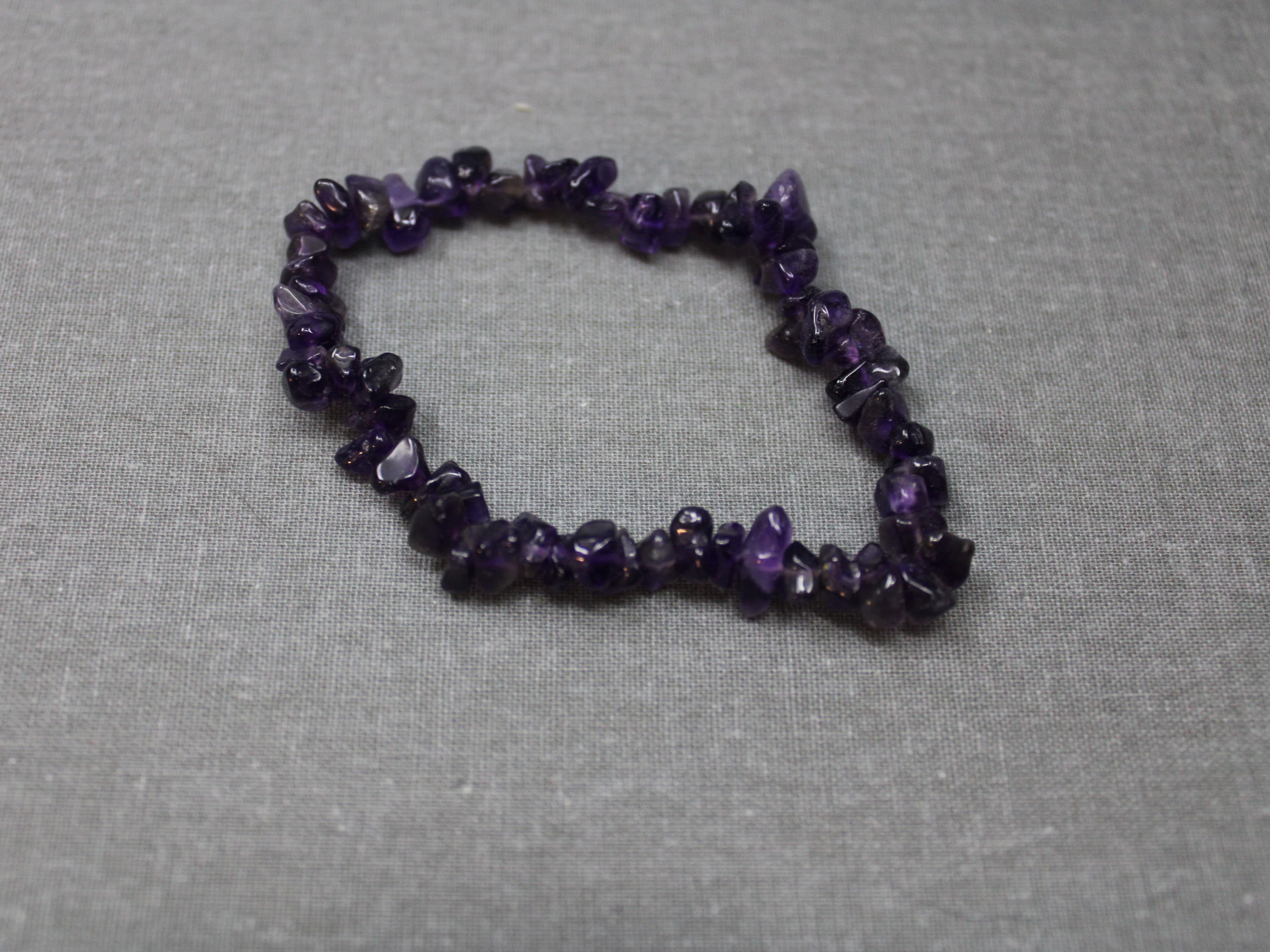 Amethyst Chip Bracelet - Image 1