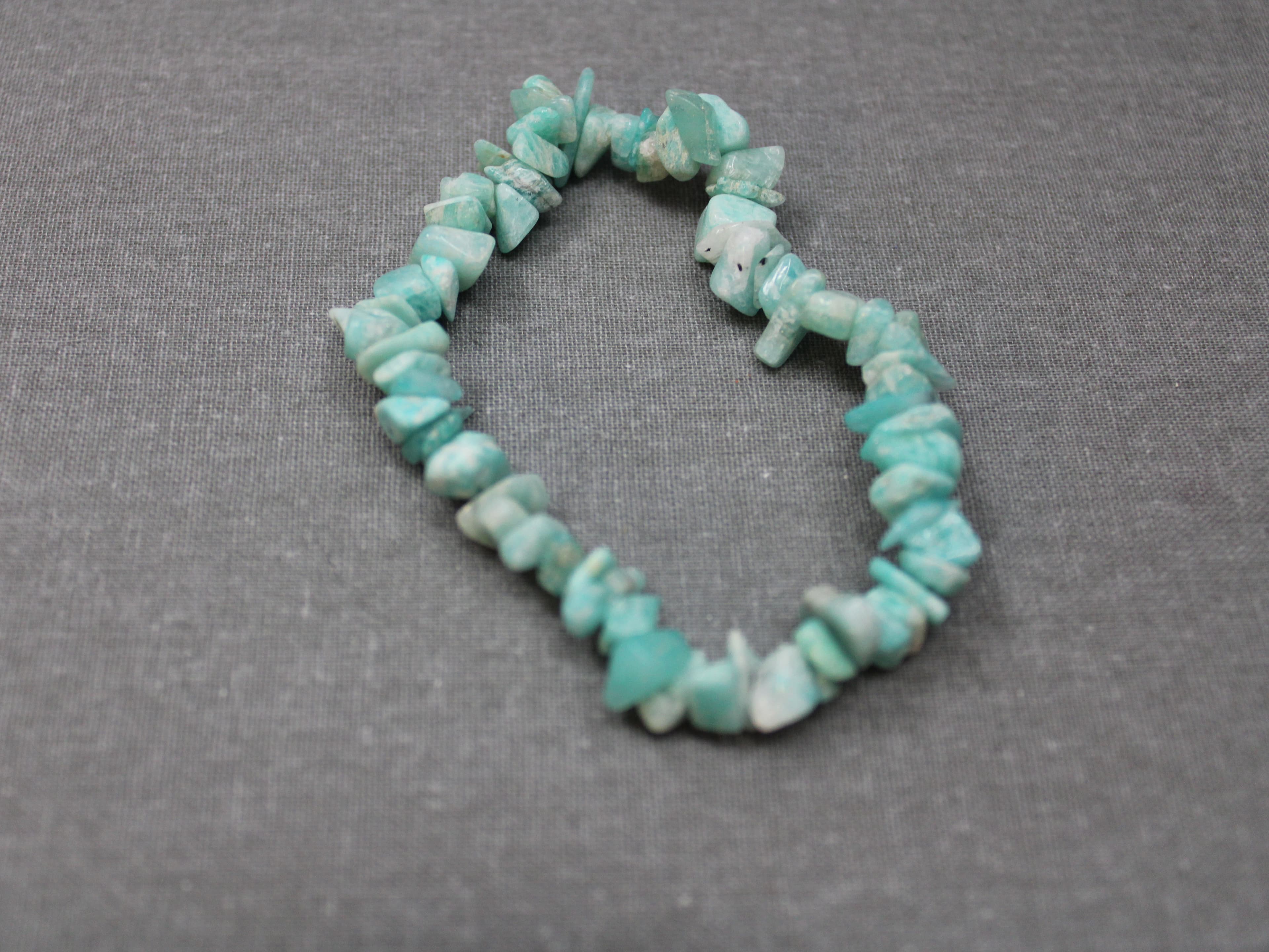Amazonite Chip Bracelet - Image 1
