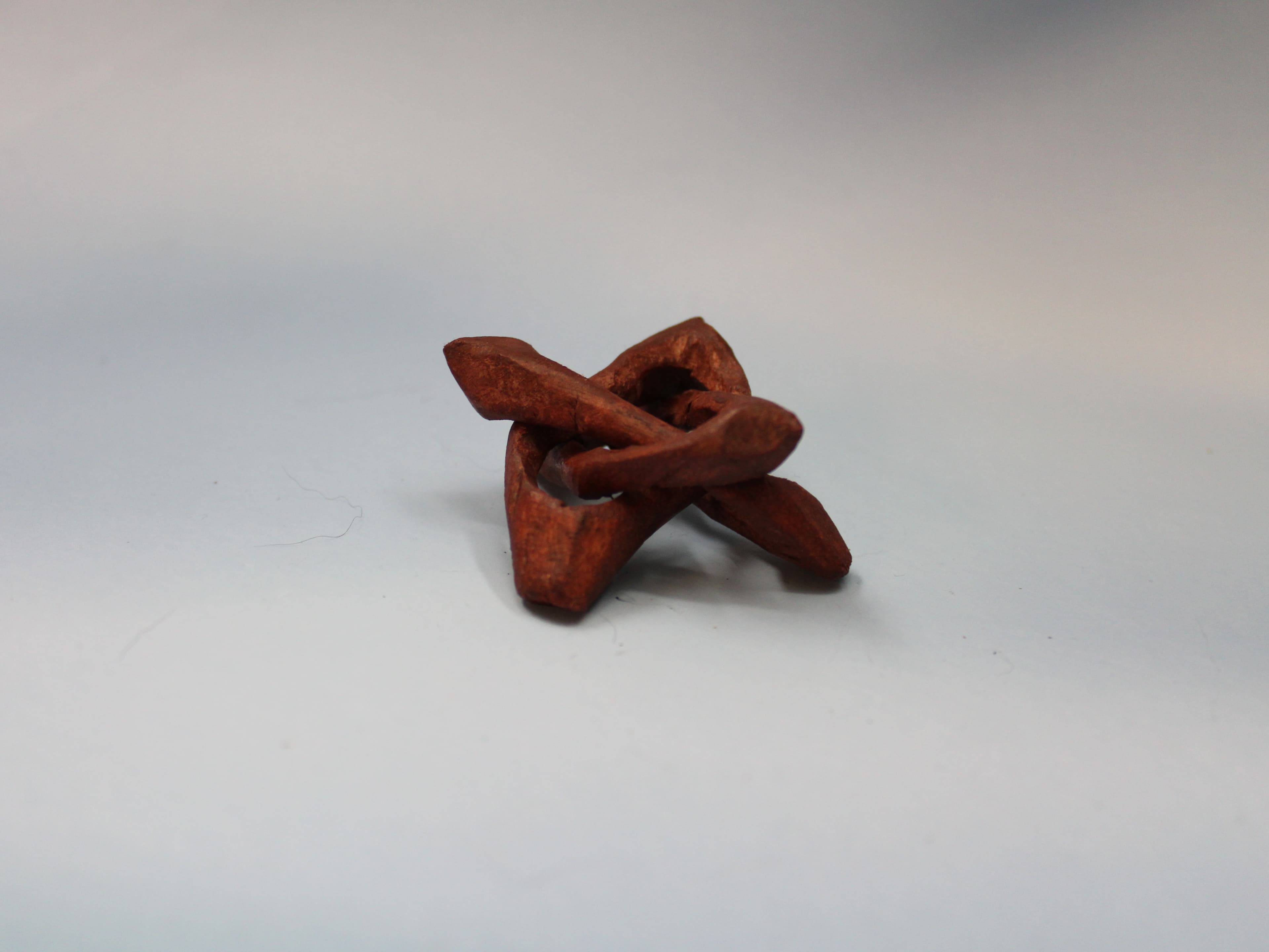 2" Wood Tripod Sphere Stand - Image 1
