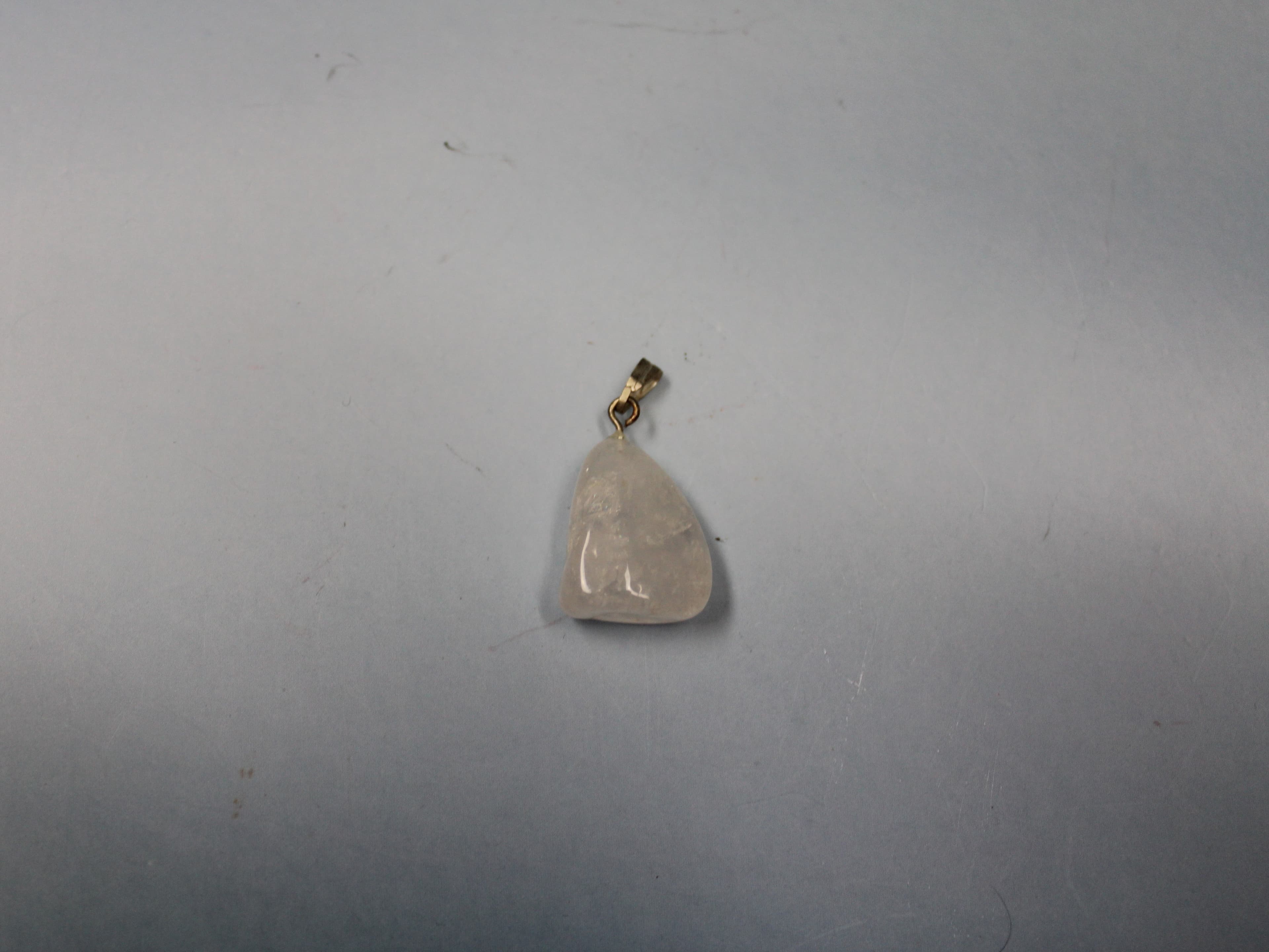 Milky Quartz Pendant - Image 1