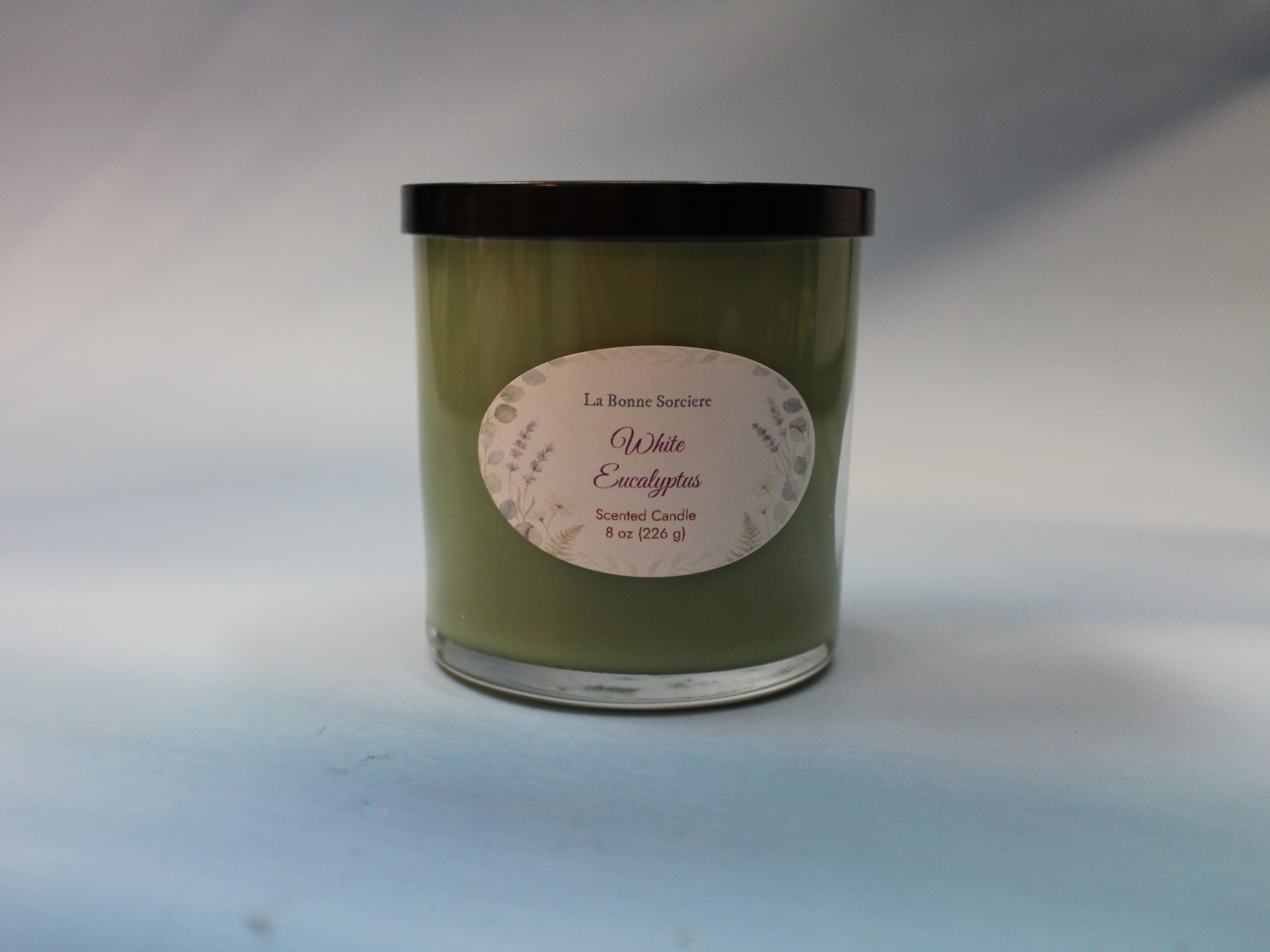 White Eucalyptus Candle - Image 1